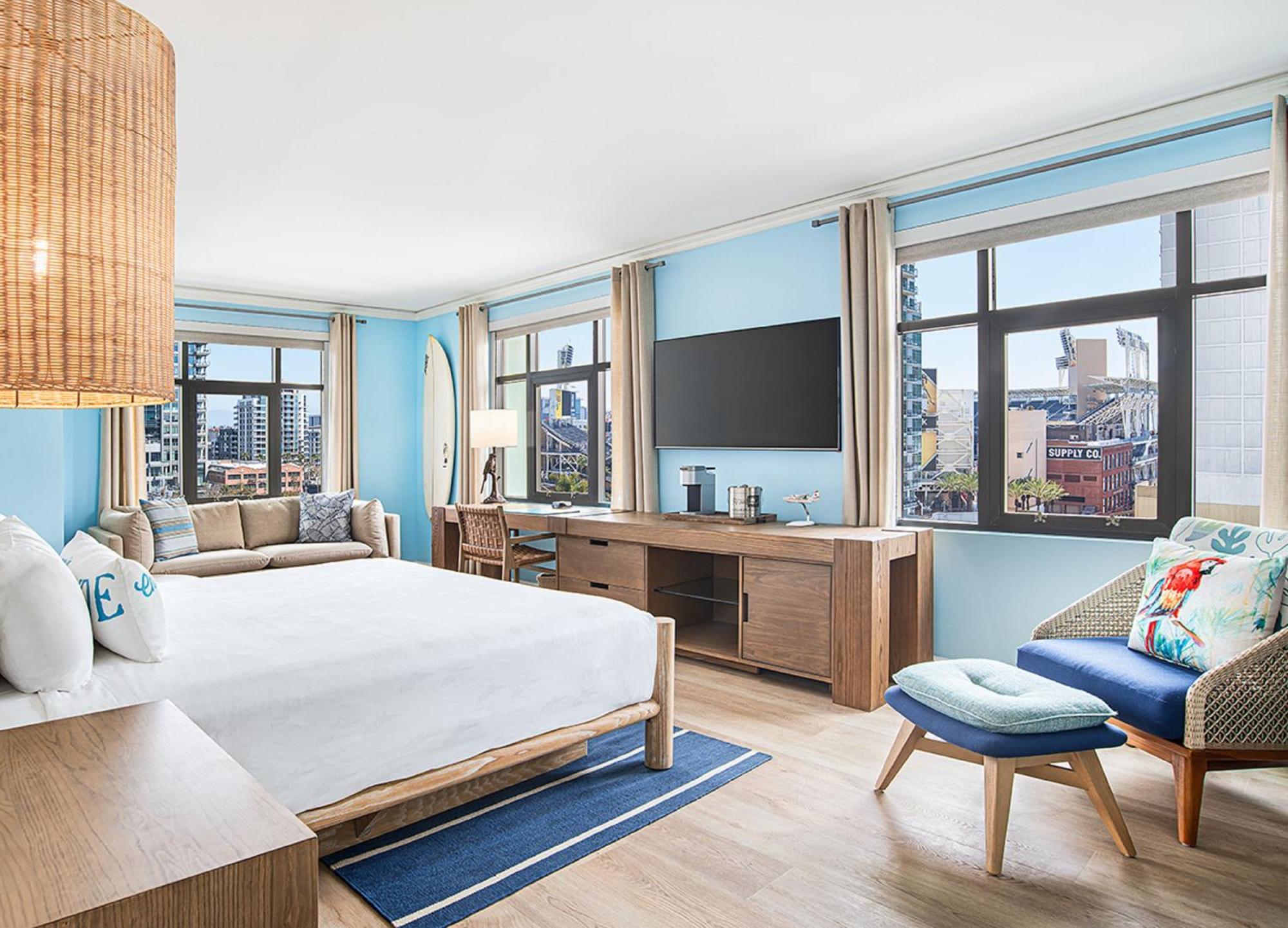 Chambre de Luxe Lit King-Size avec Baignoire Spa