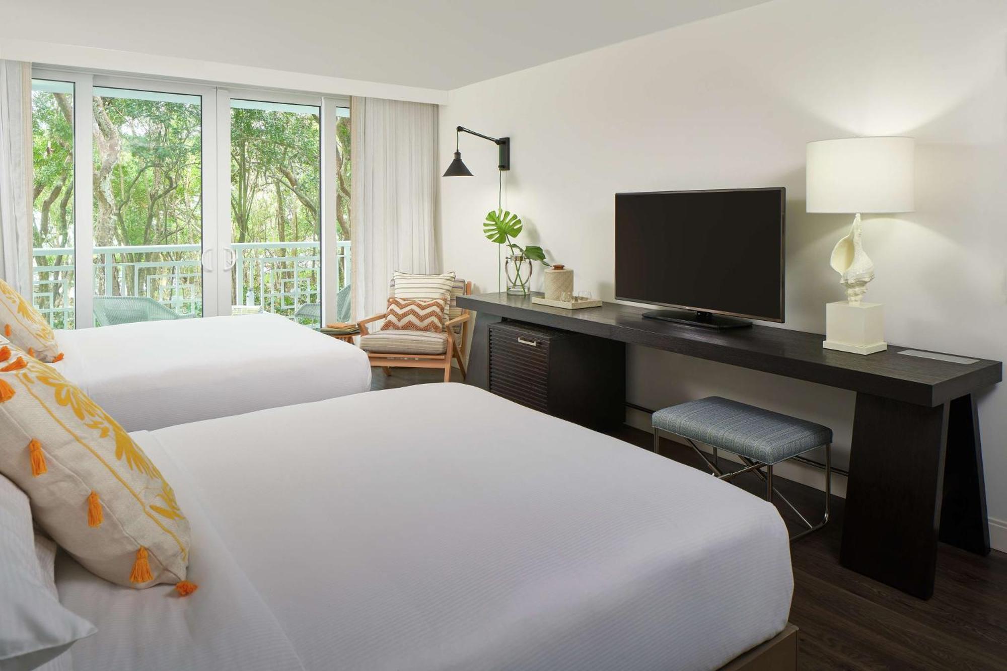 Queen Room Two Queen Beds Hammock View