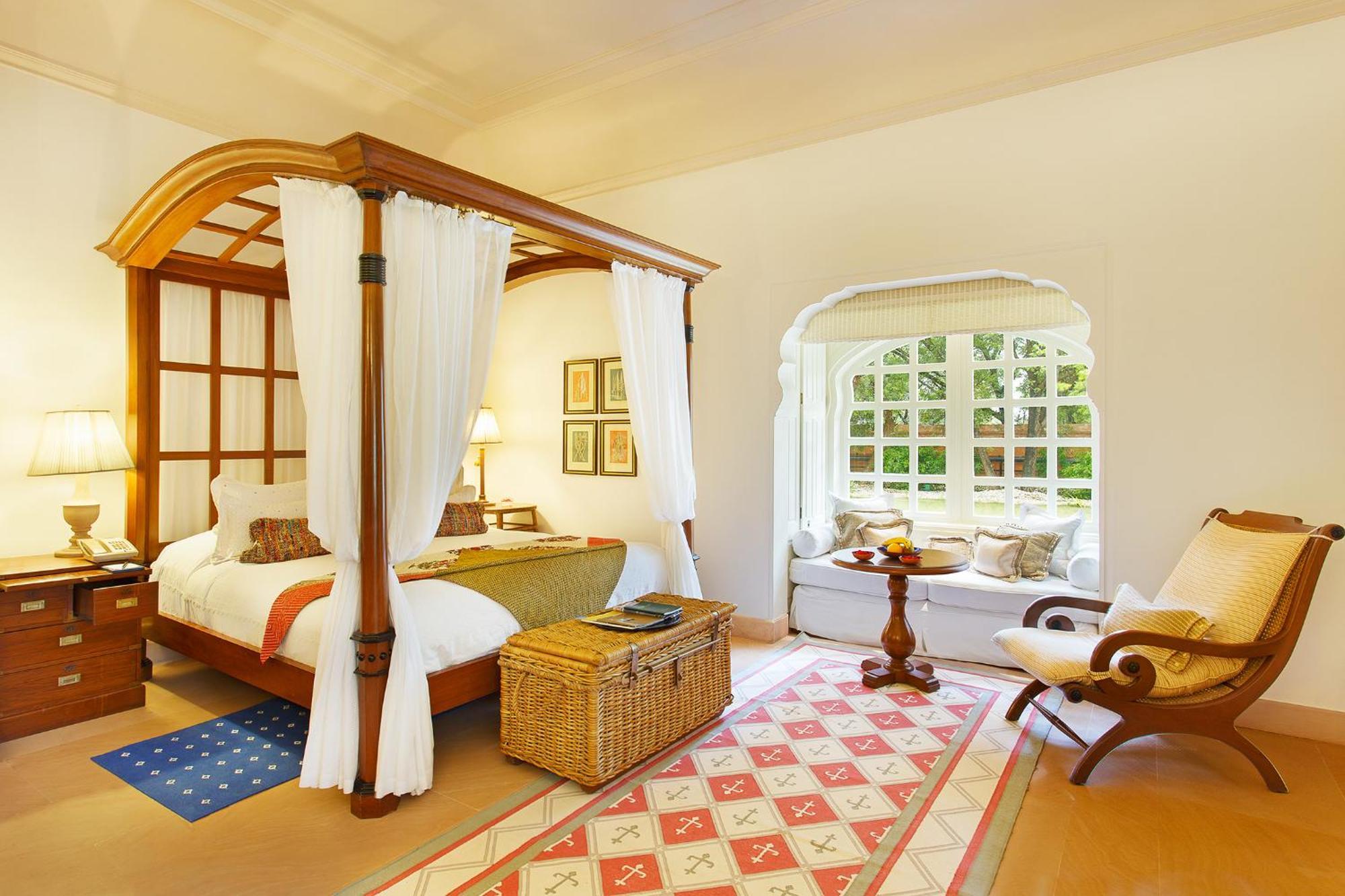 Quarto Premier com Vista do Jardim (2 Camas de Solteiro)