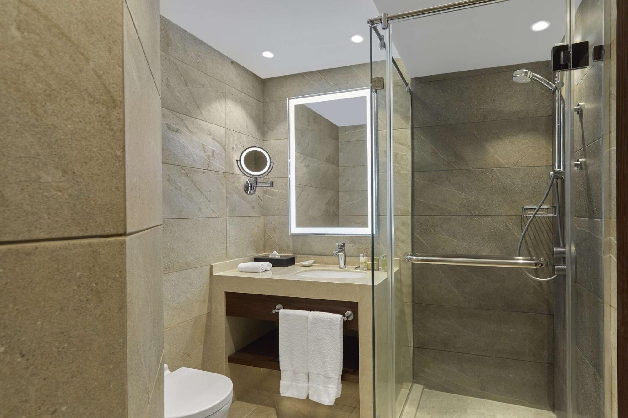 Quarto Executivo com Cama King-size e Vista do Nilo