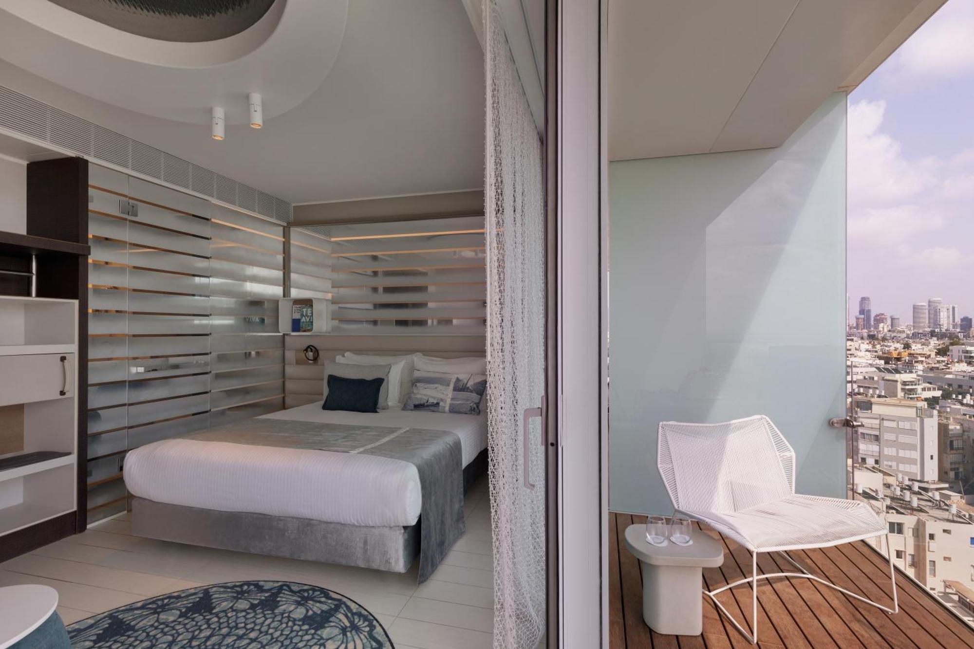 Deluxe Zimmer Port mit Balkon und Meerblick