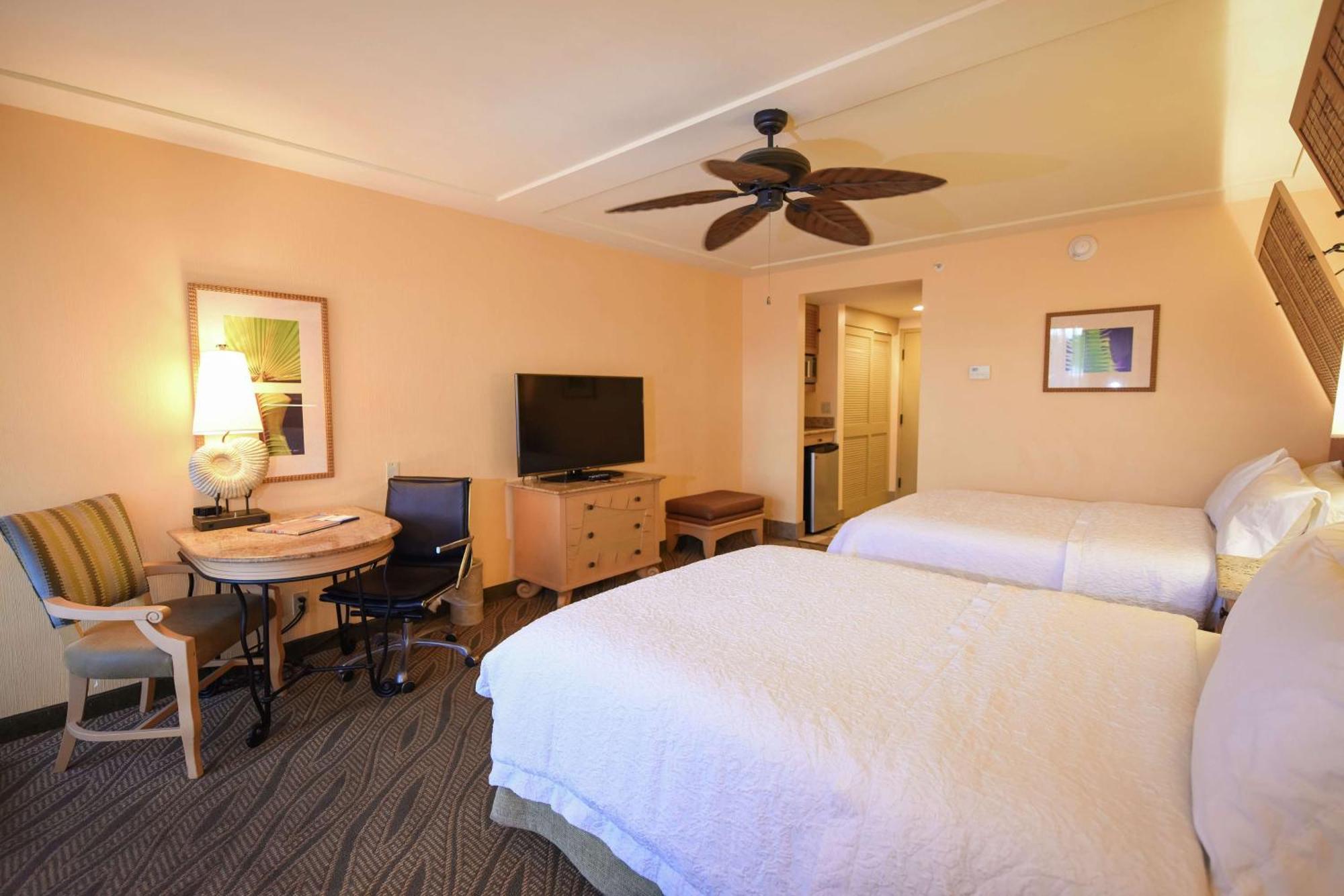 Double Room Two Double Beds Garden View Hearing Accessible