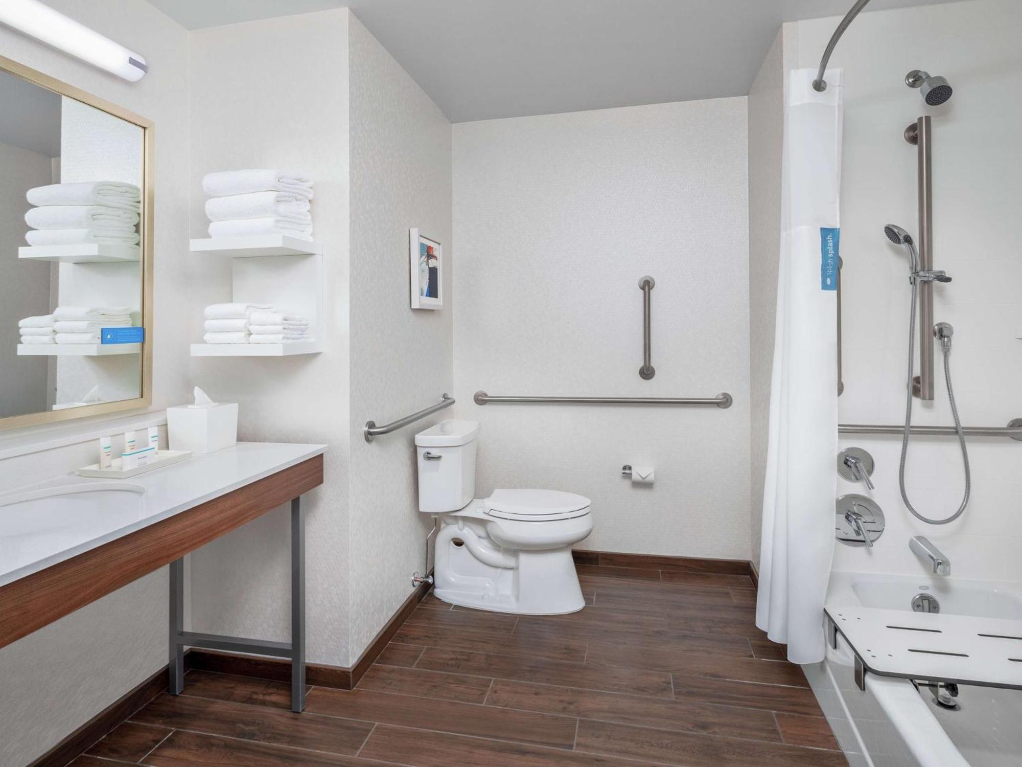 King Room Bath Tub Mobility Accessible