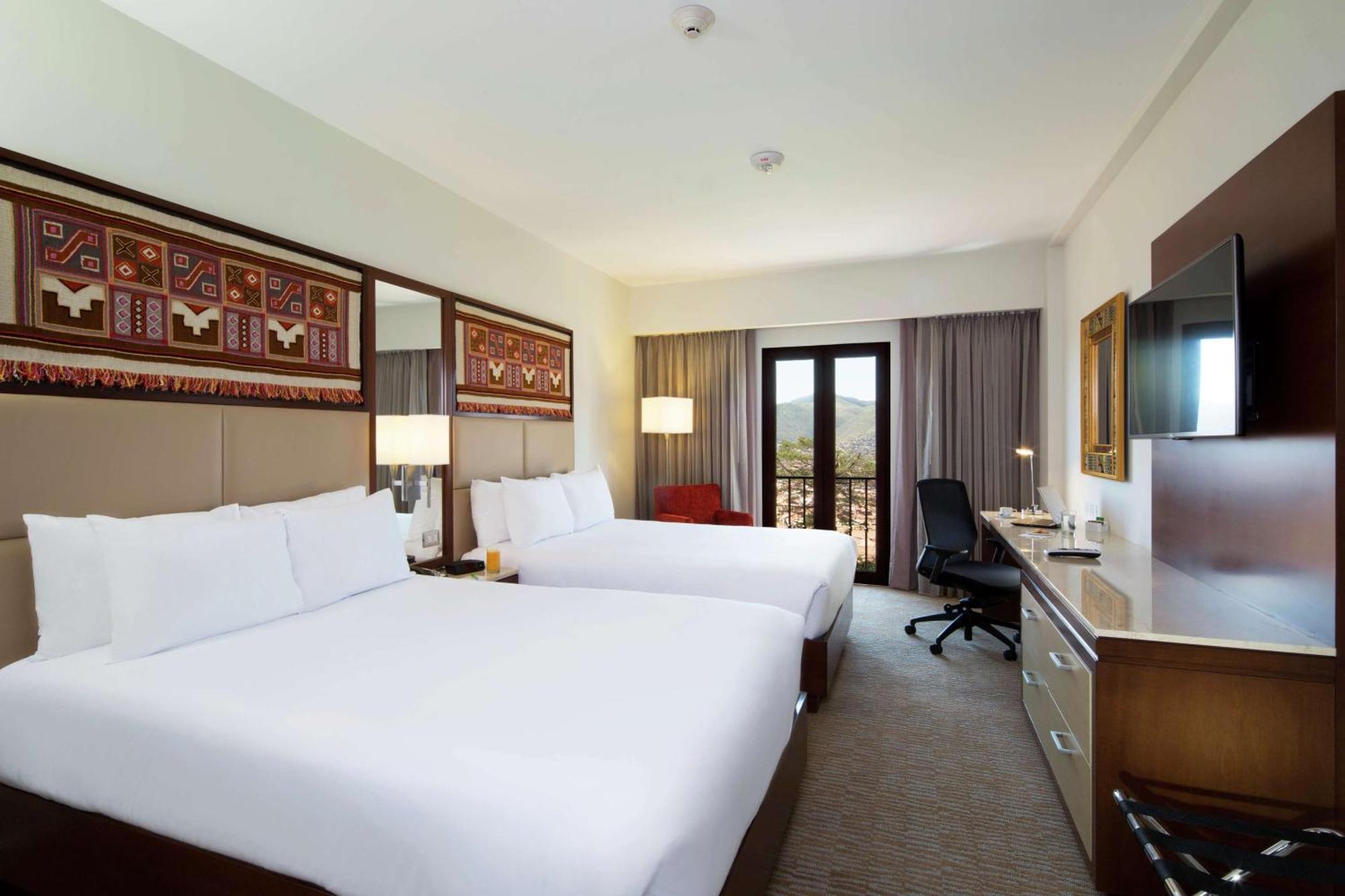 Double Room Two Double Beds View