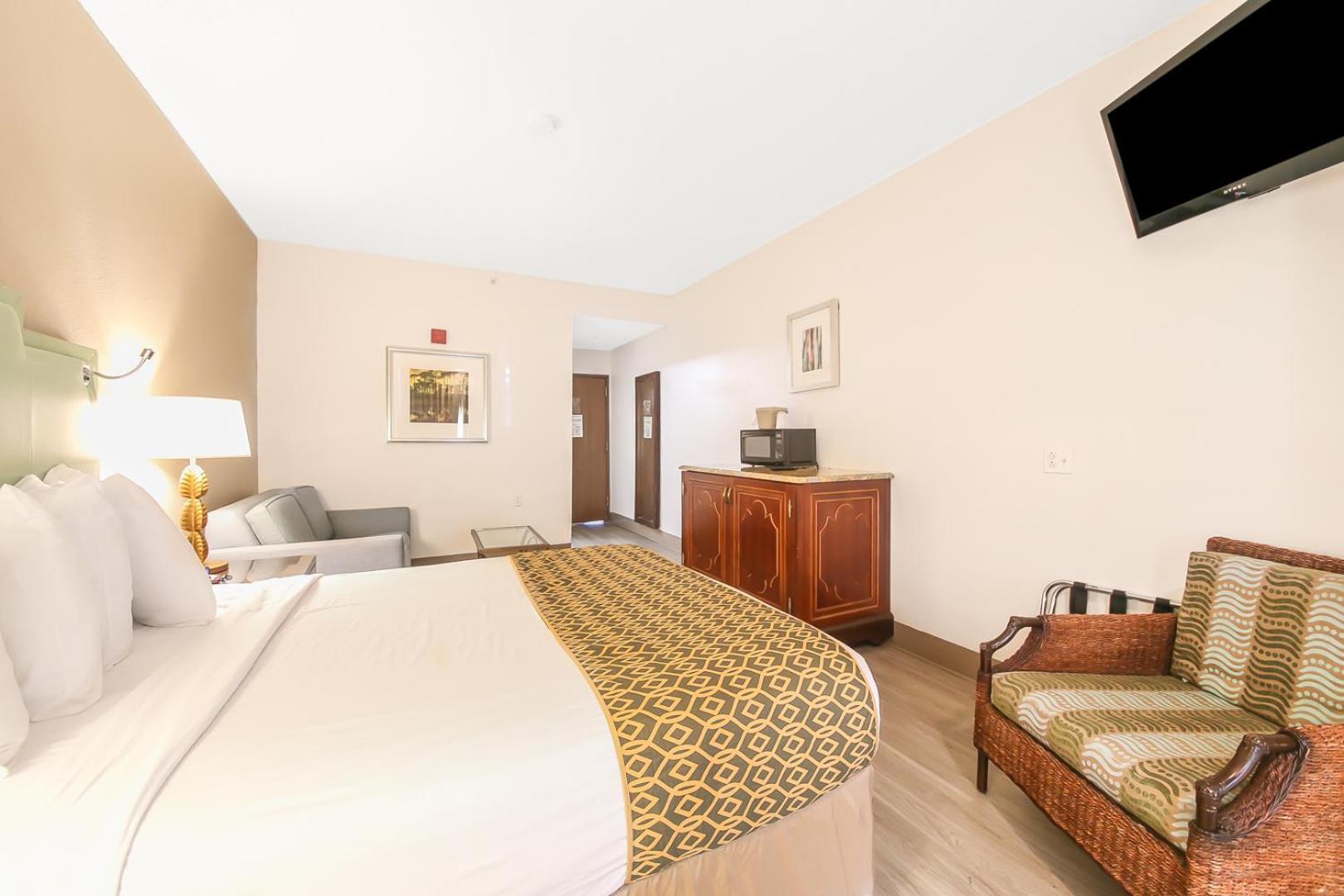 Habitación Adaptada para personas con discapacidad auditiva y movilidad reducida con ducha accesible en silla de ruedas - 1 cama extragrande - No fumadores