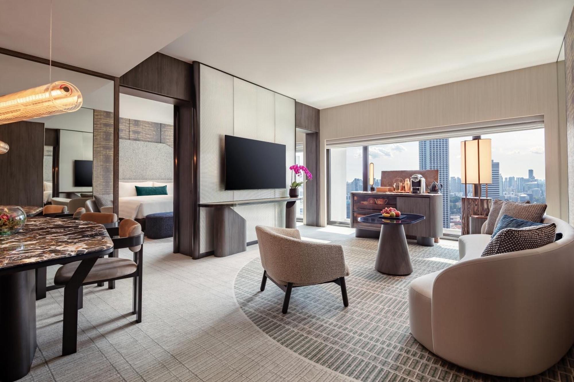 Suite Skyline con Vista Città e Accesso Lounge - Piano Alto