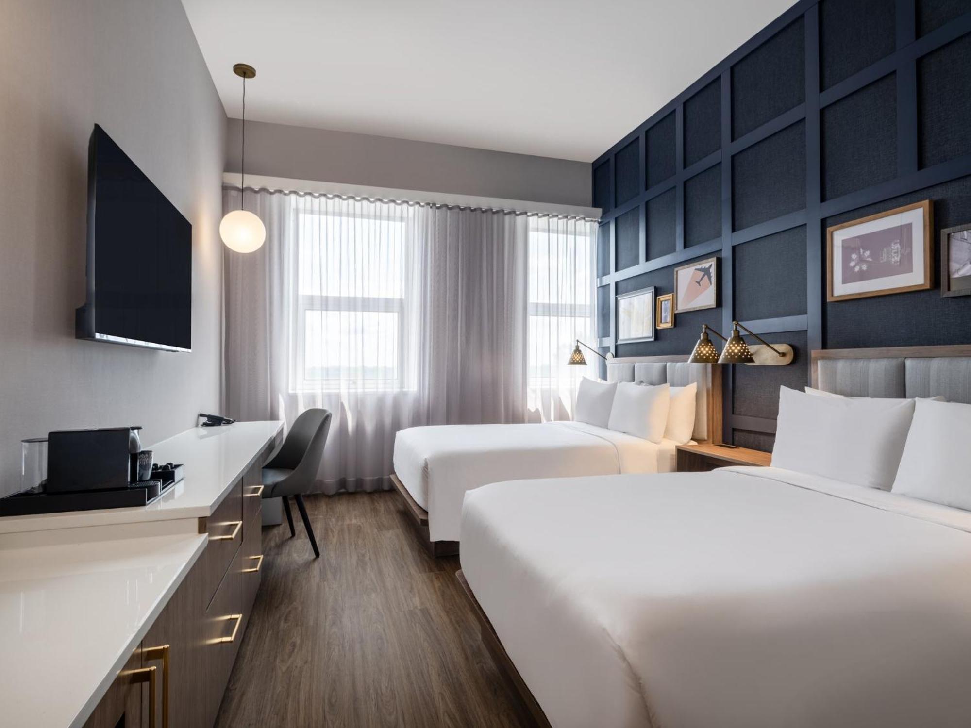 Chambre Double Standard avec 2 Lits Doubles