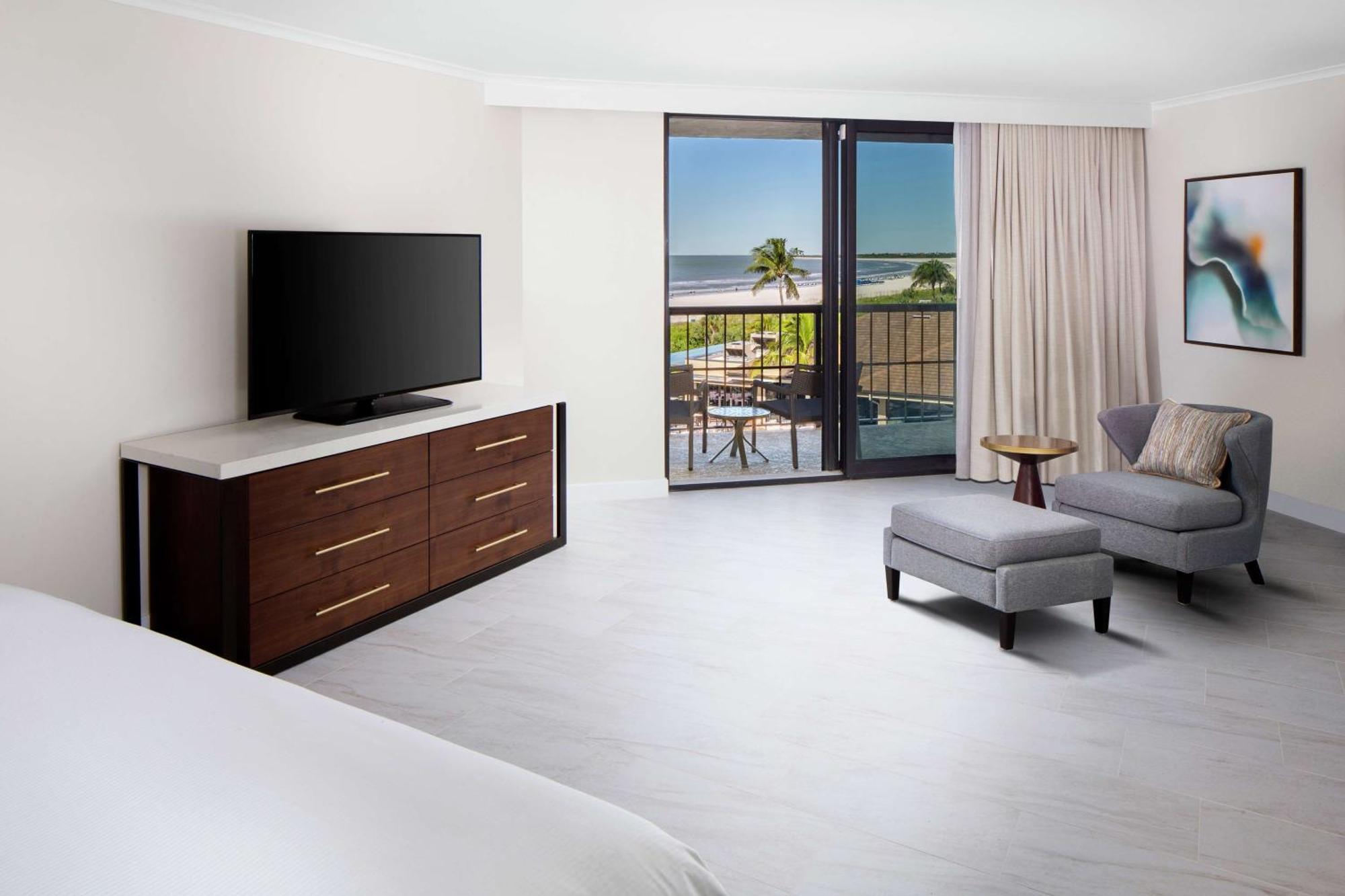 Suite mit 2 Zimmern mit 1 Kingsize-Bett und Meerblick