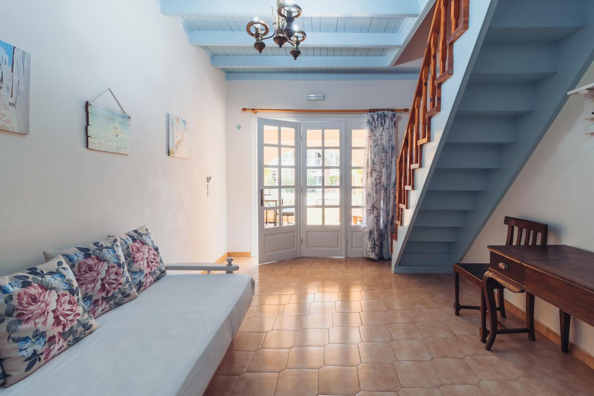 Standard Two-Bedroom Apartment Split Level Pool View