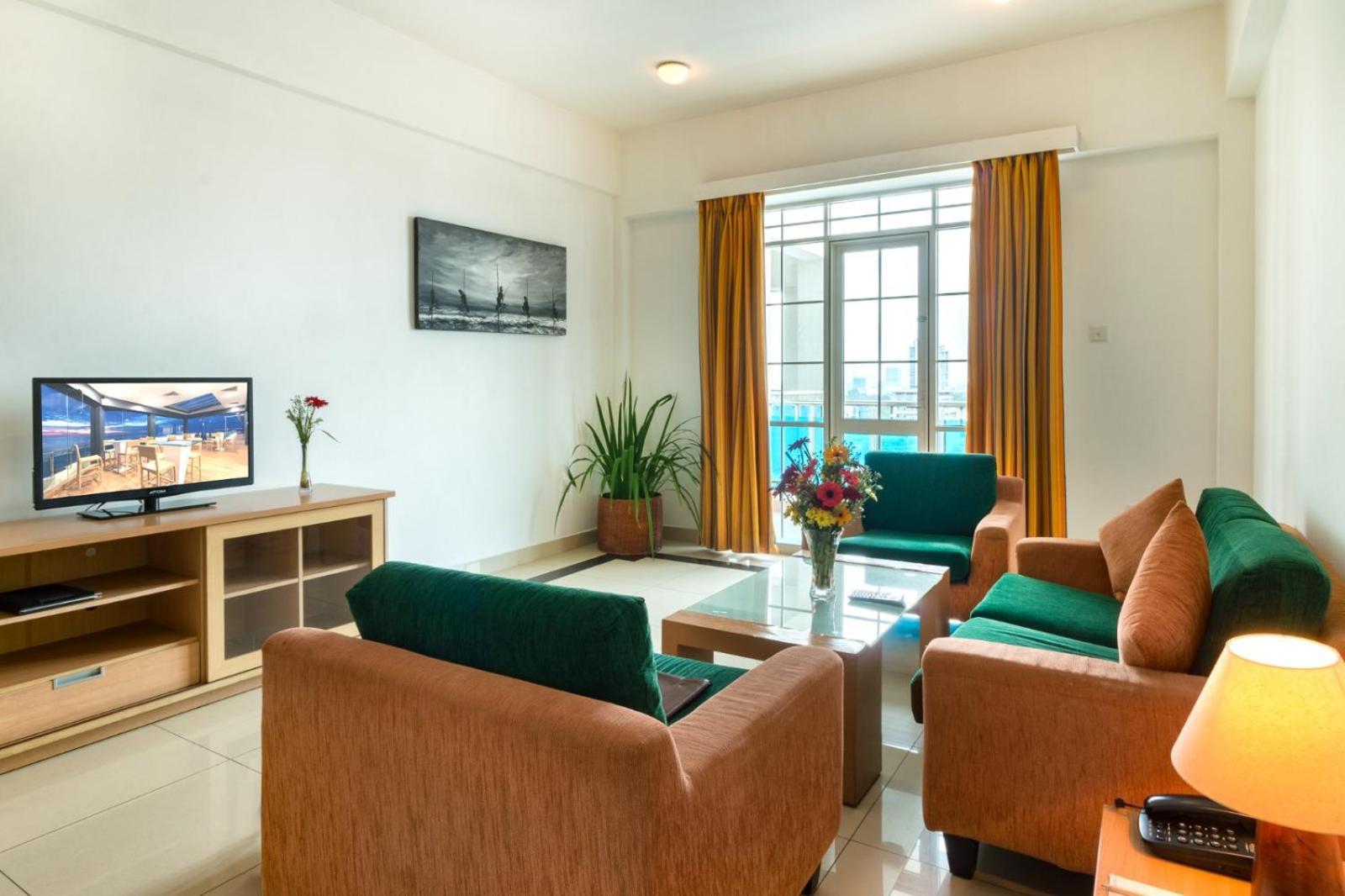 Three-Bedroom Apartment Sea view or City view