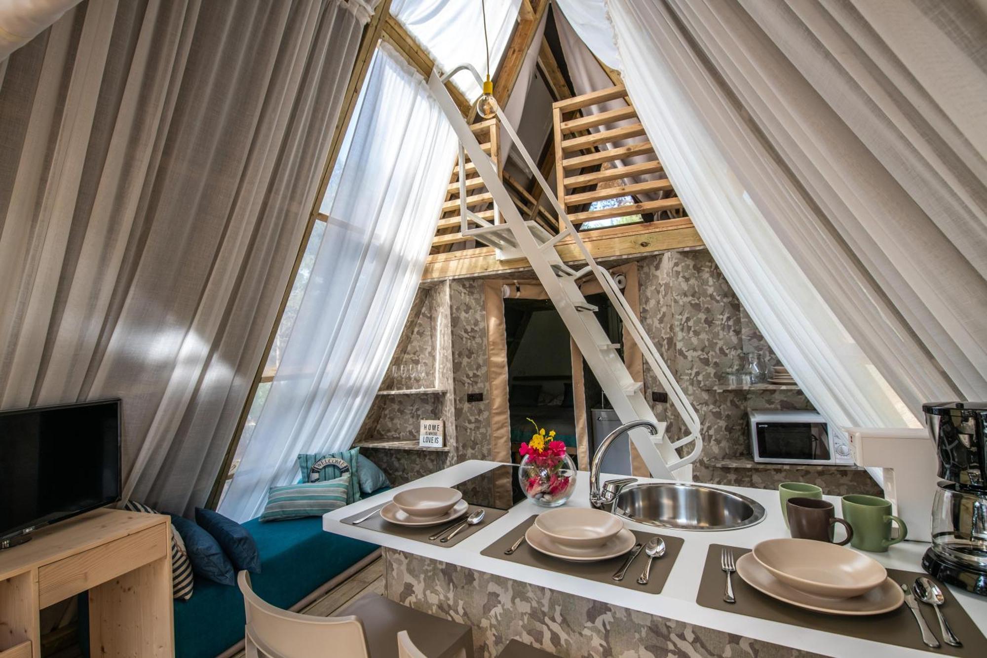 Tenda Lodge con 2 Camere da Letto