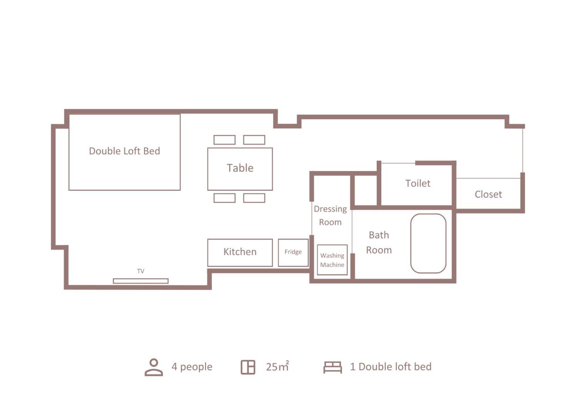 Standard Quadruple Room