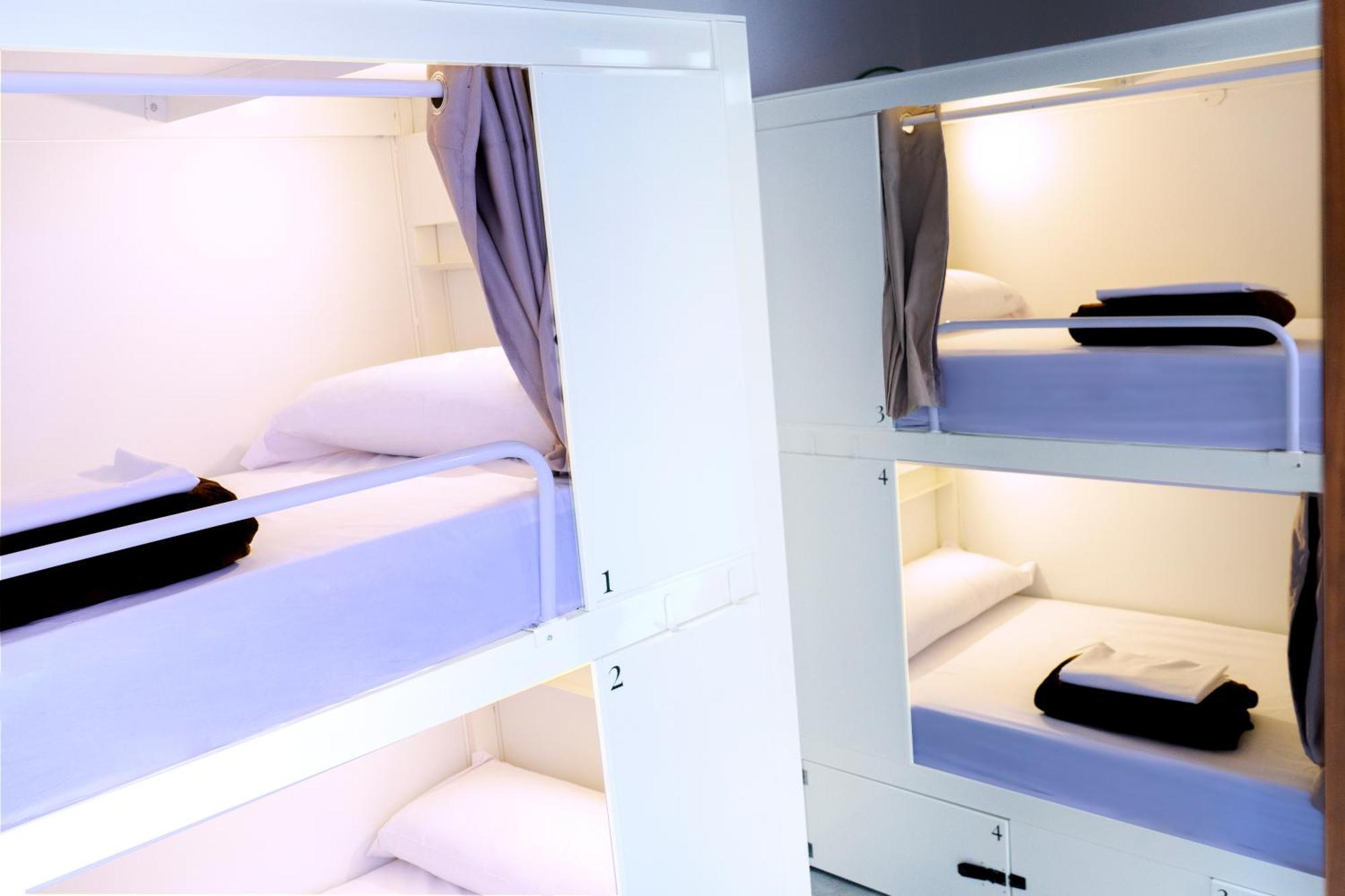 Bed in een Slaapzaal met 4 Bedden