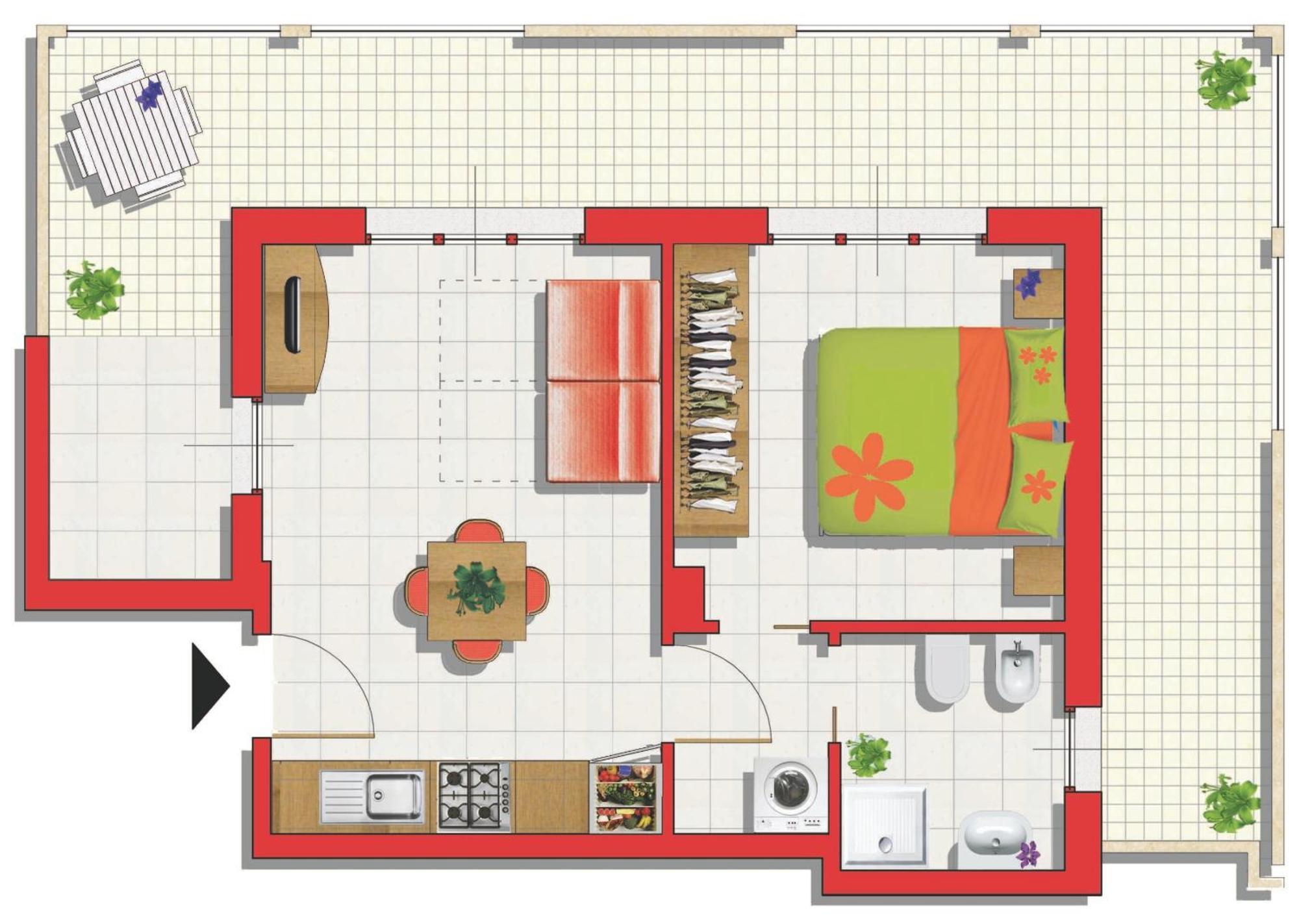 One-Bedroom Apartment