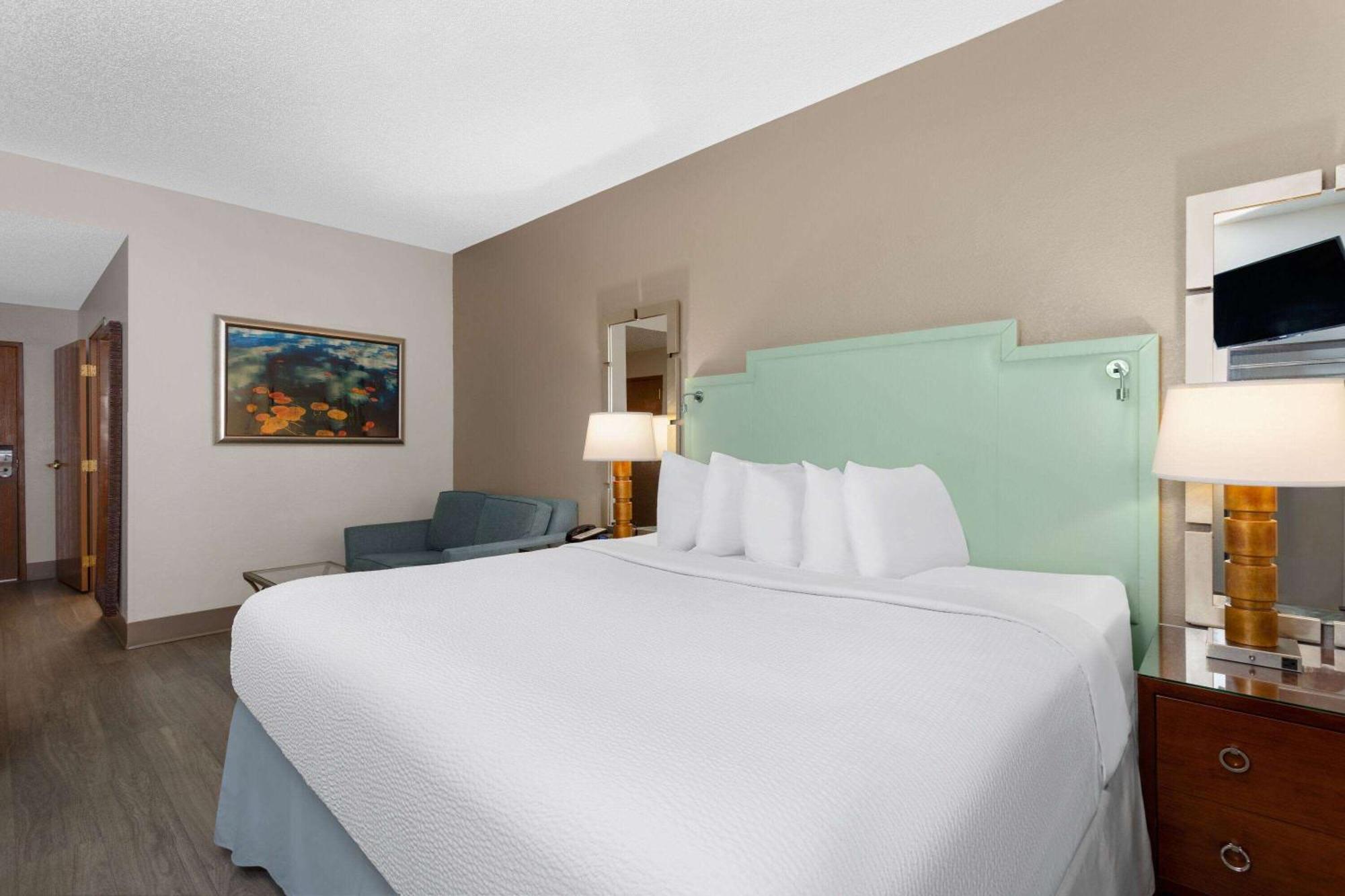 King Room Mobility or Hearing Access Roll Shower Non-Smoking