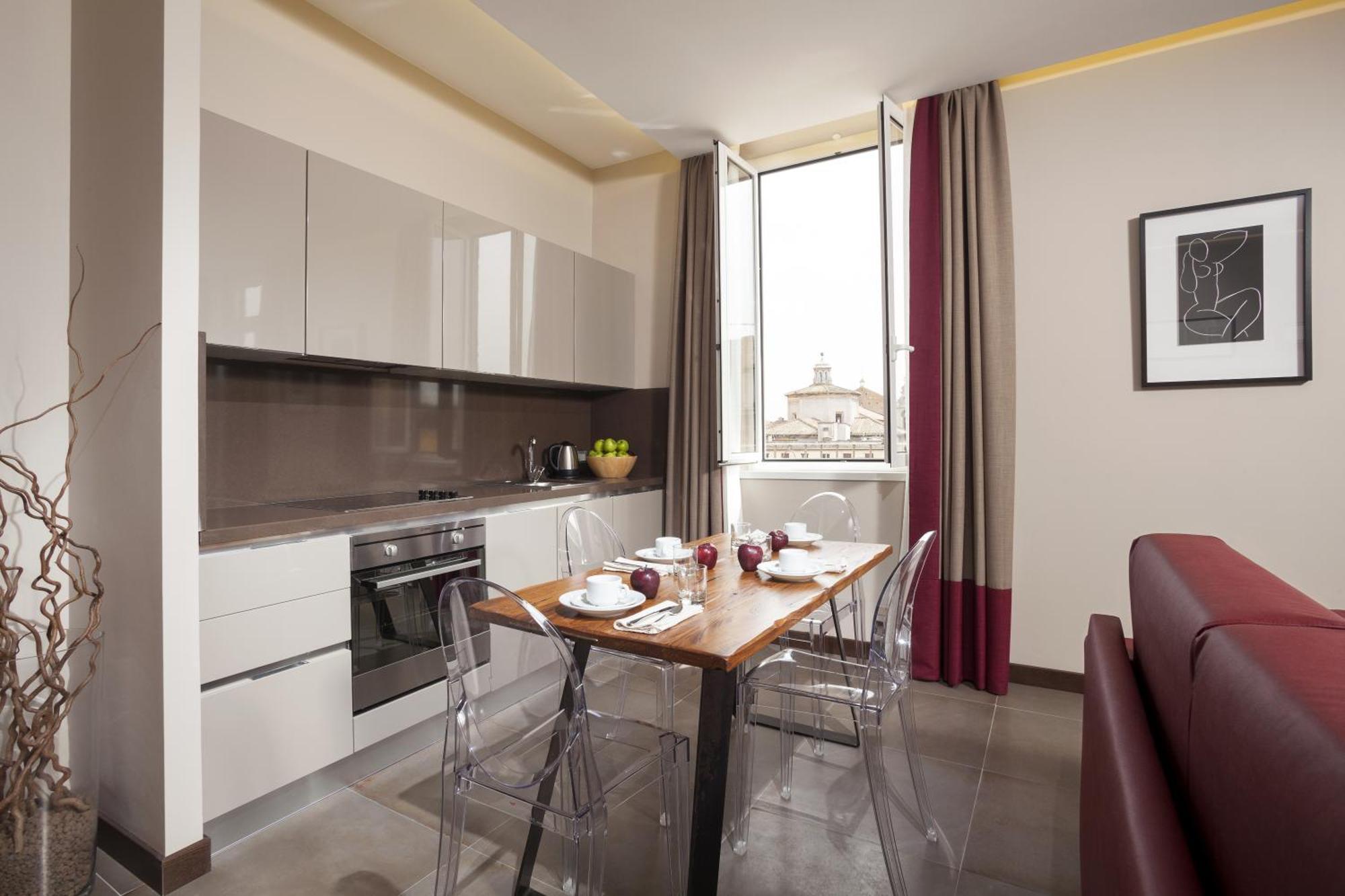 Superior One-Bedroom Apartment Balcony View