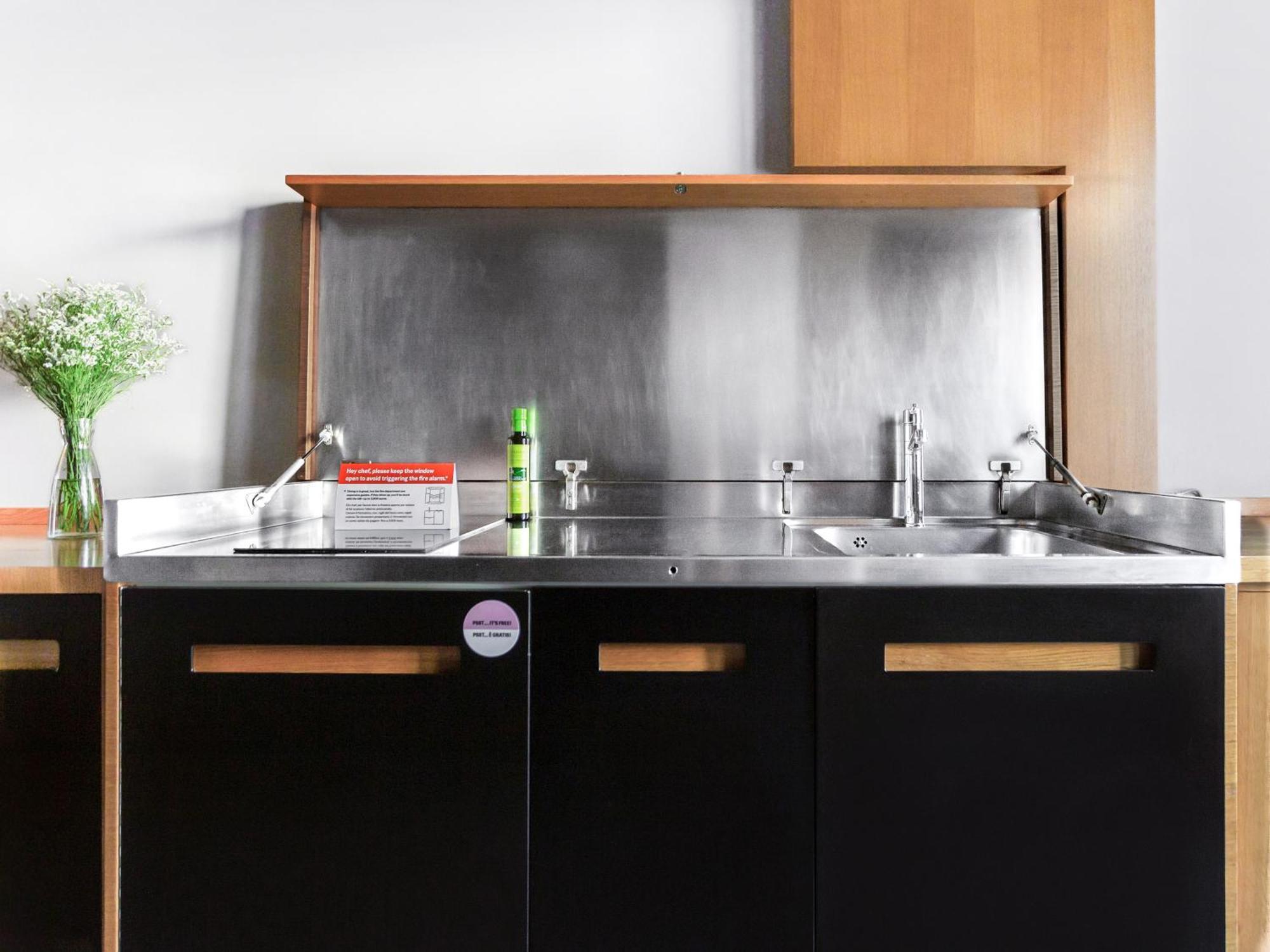 Large Studio Kitchenette Balcony