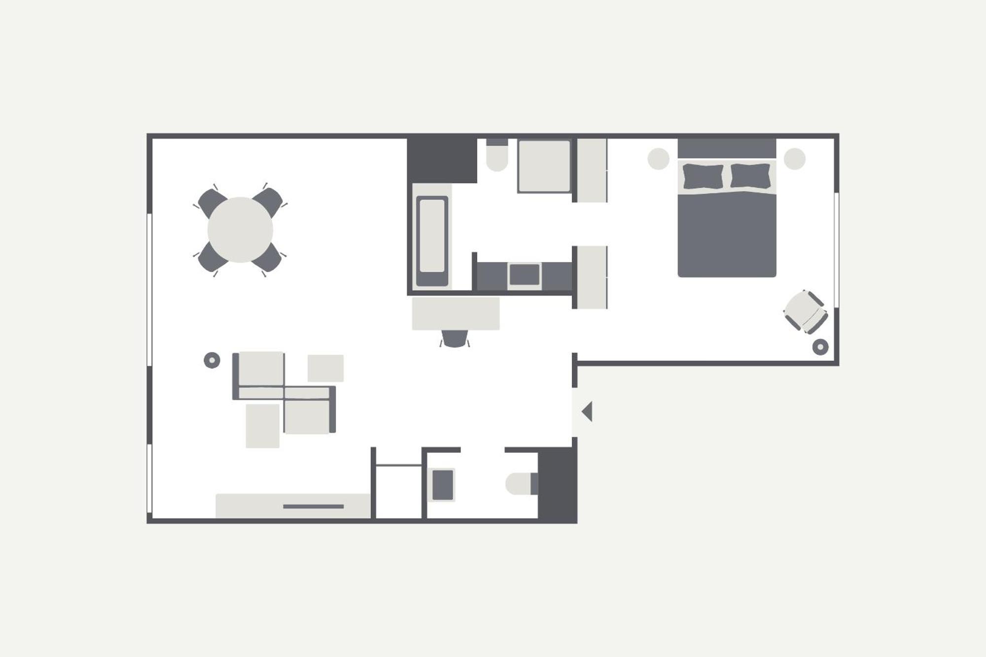 Executive One-Bedroom Suite