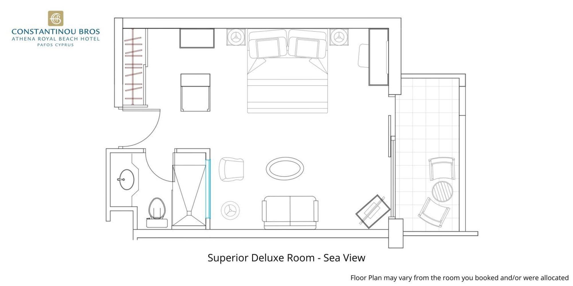 Superior Deluxe Double Room Sea View