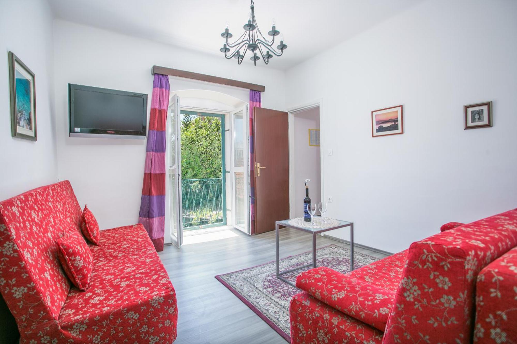 One-Bedroom Apartment Balcony