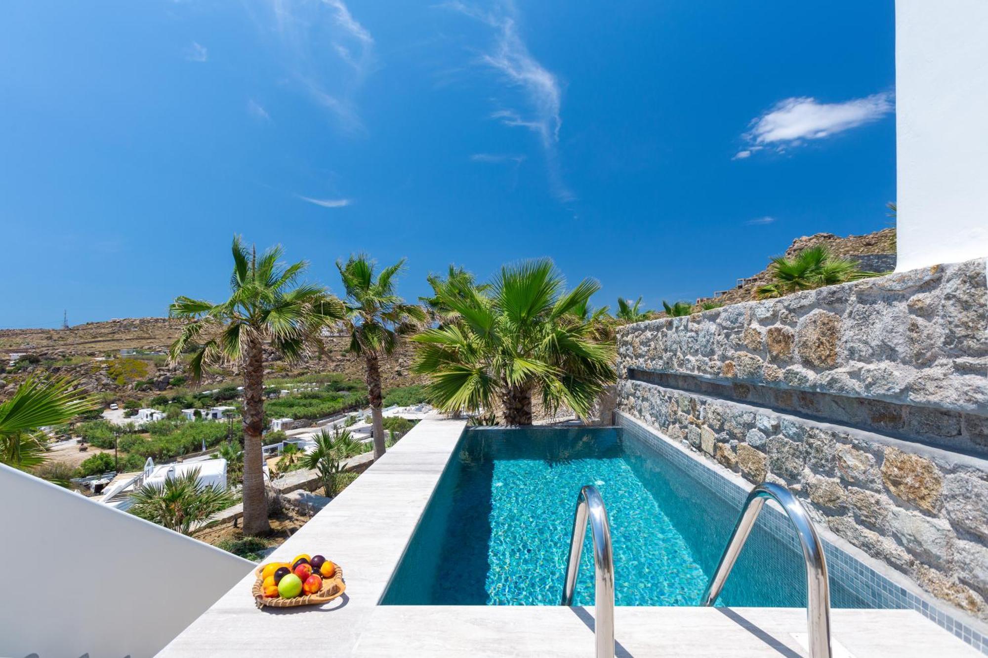 Superior Suite Front yard Private Pool Panoramic Sea View