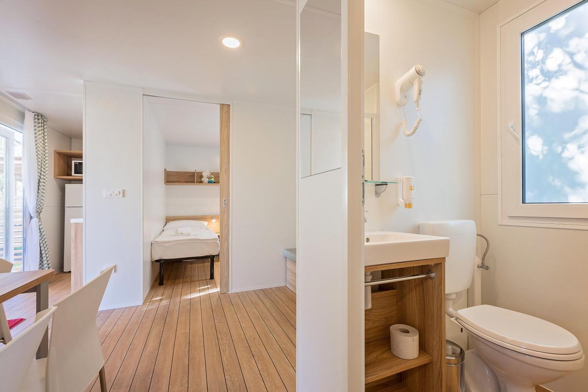 Two-Bedroom Mobile Home Forest Escape