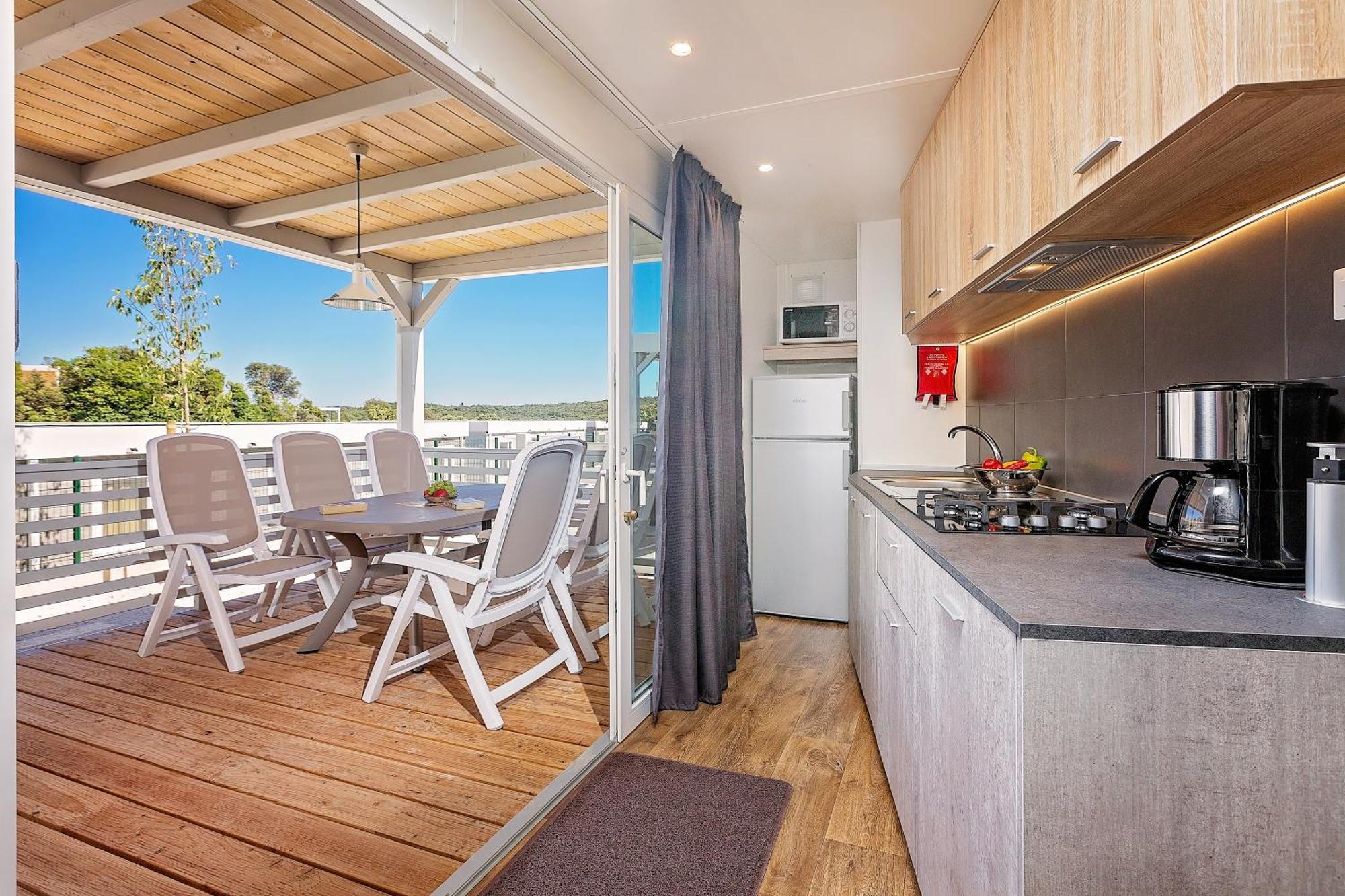 Family Three-Bedroom Mobile Home Oasis