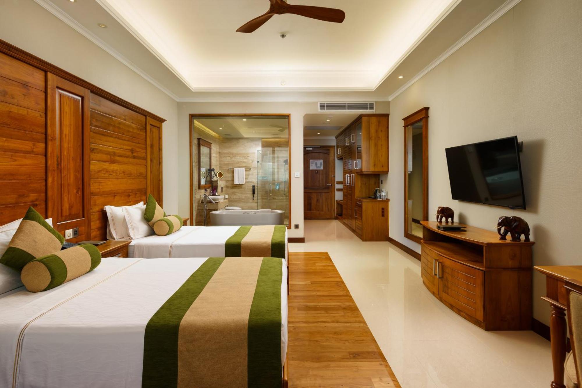 Deluxe twin room sea view on SPA treatments