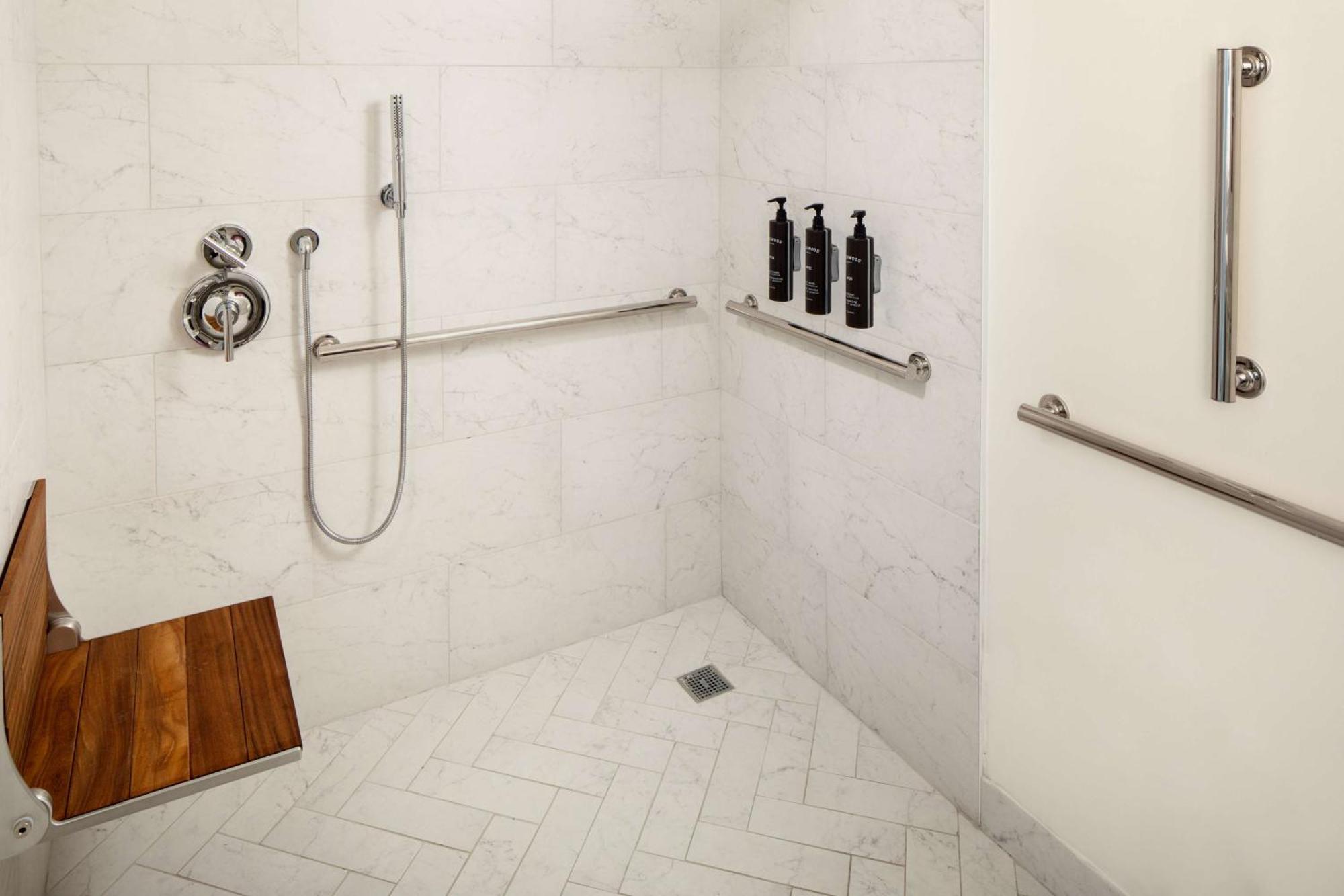 King Room Roll Shower Hearing or Mobility Accessible Key West View