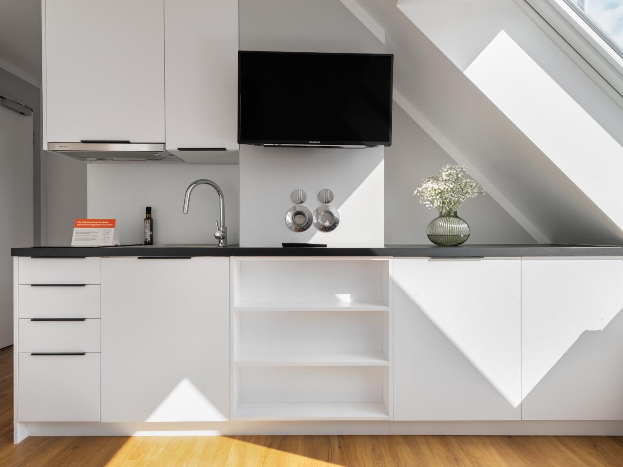 Large Studio Kitchenette