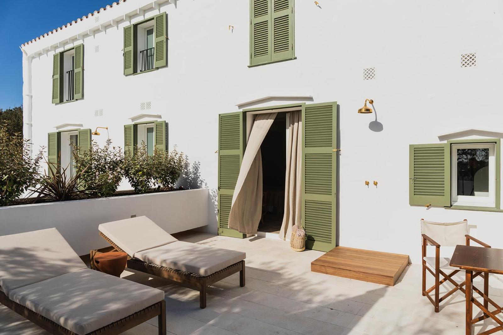 Chambre Double ou Lits Jumeaux avec Terrasse