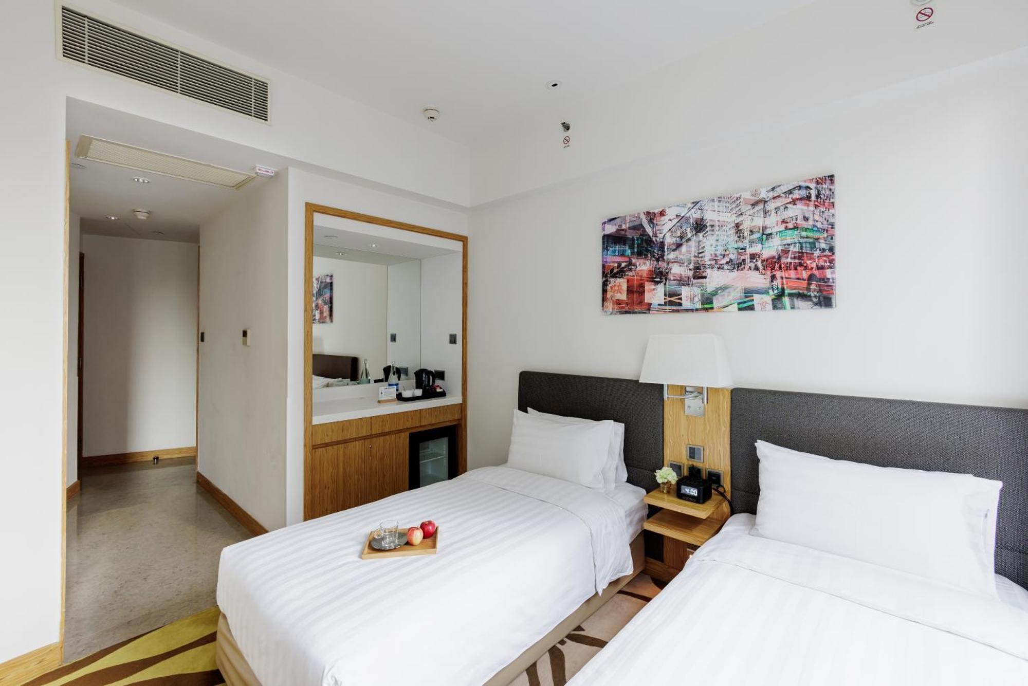 Premier Doppel- oder Zweibettzimmer mit Stadtblick