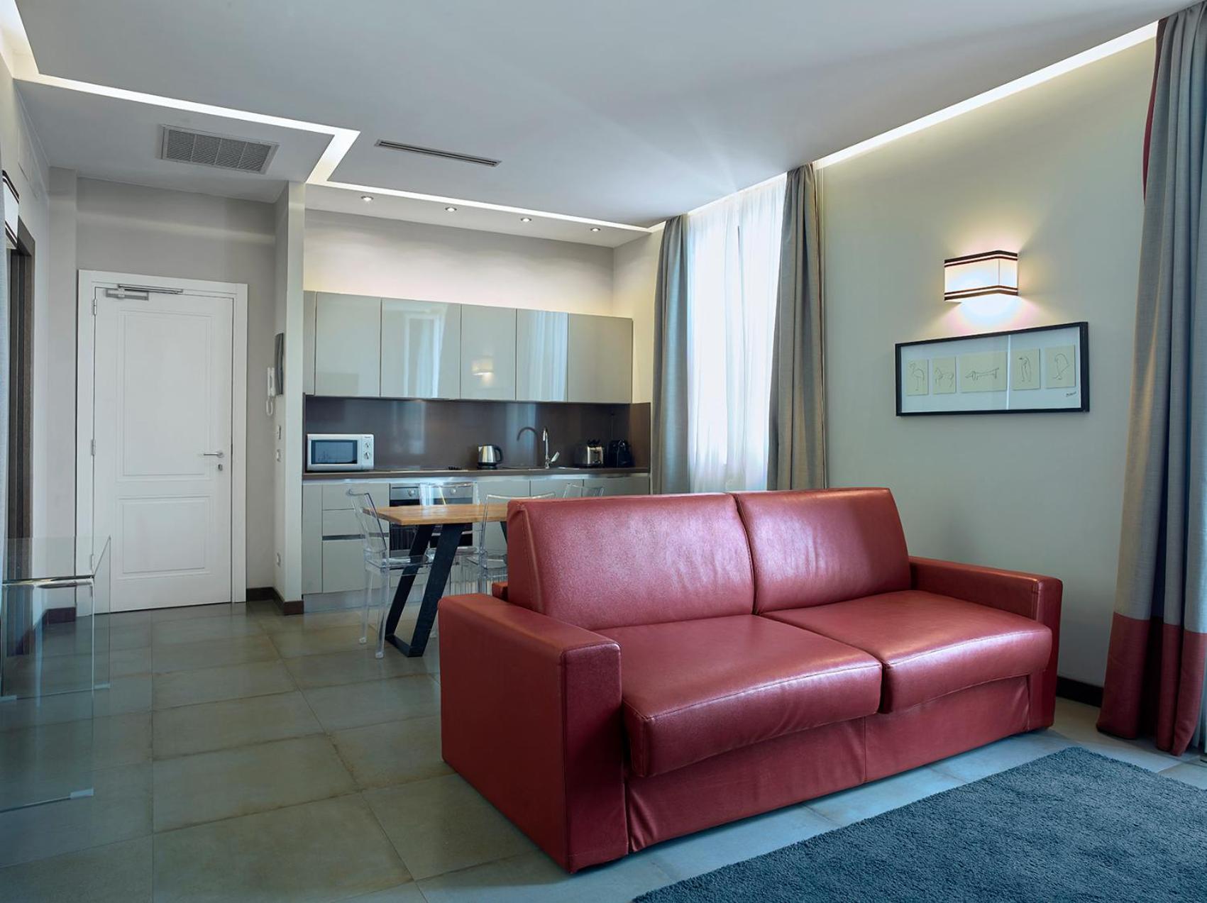 Superior One-Bedroom Apartment Balcony View