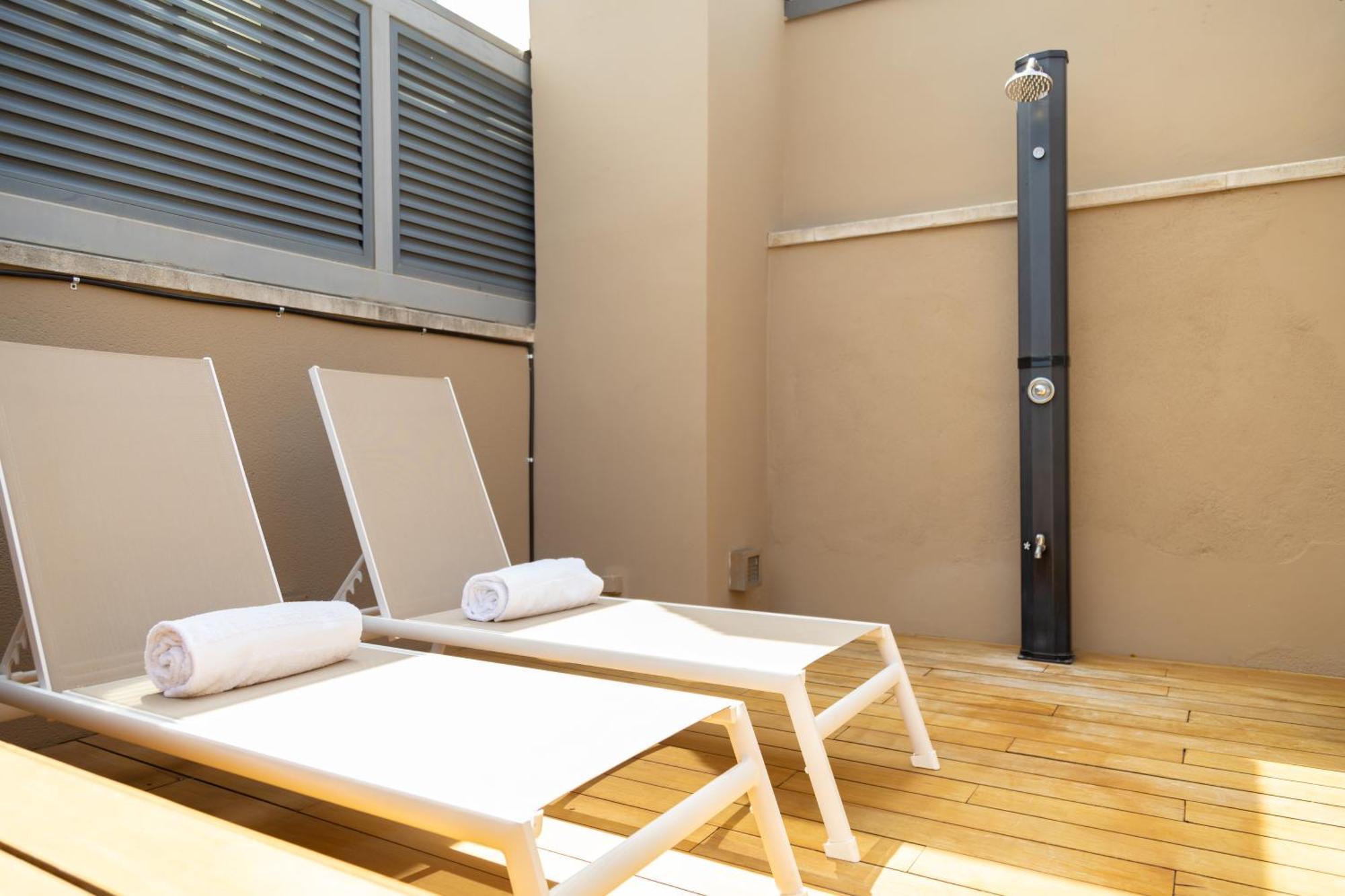Penthouse terrace sea views duplex stairs