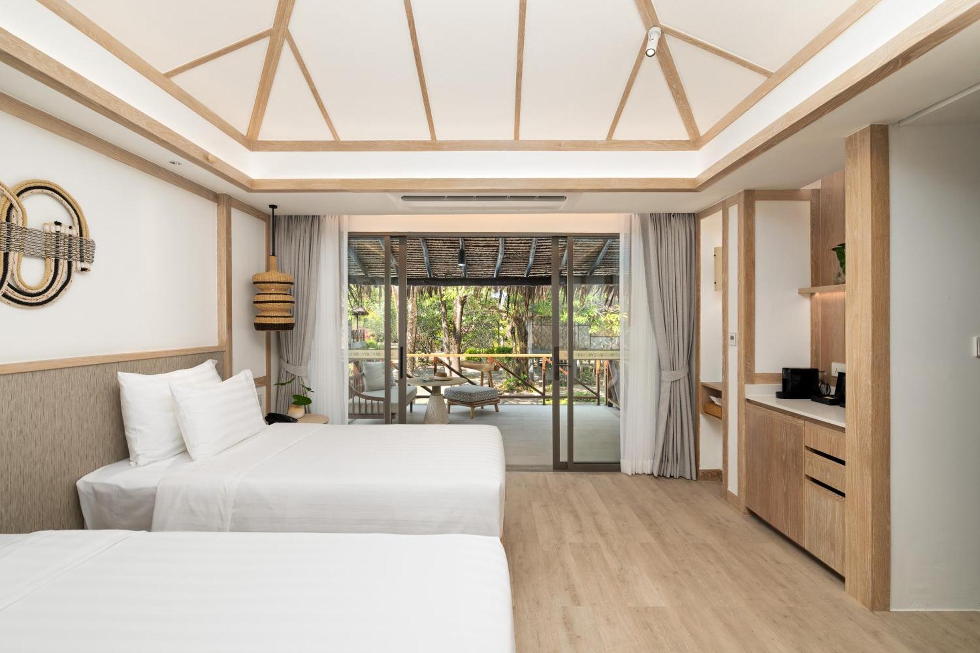 Villa Deluxe Jardim com 2 Camas Individuais