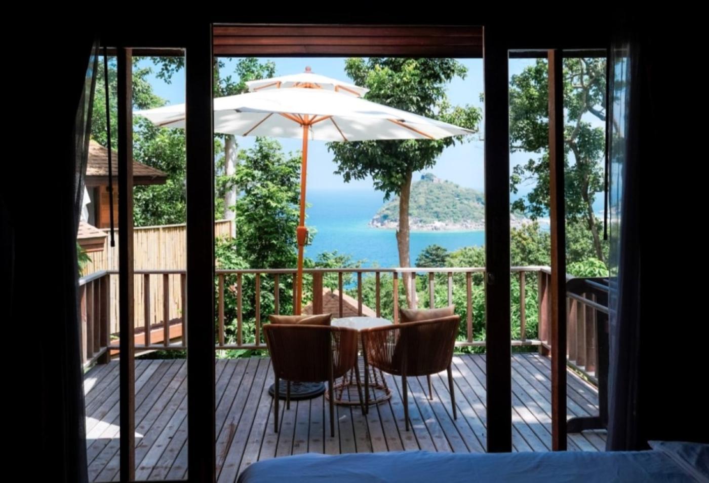 Wooden Chalet Triple