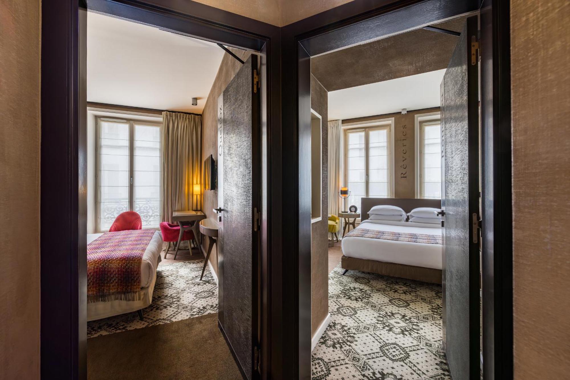 Two Connecting Double Rooms