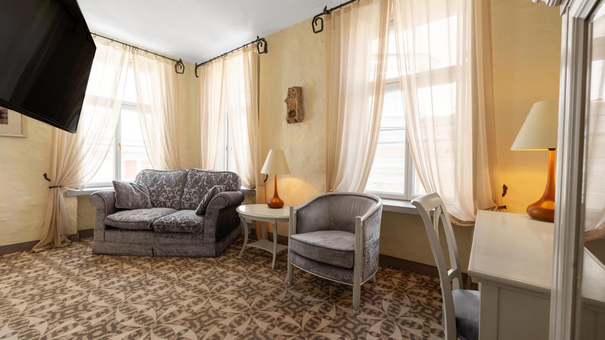 Suite kamer met Spabad & Uitzicht op de Oude Stad