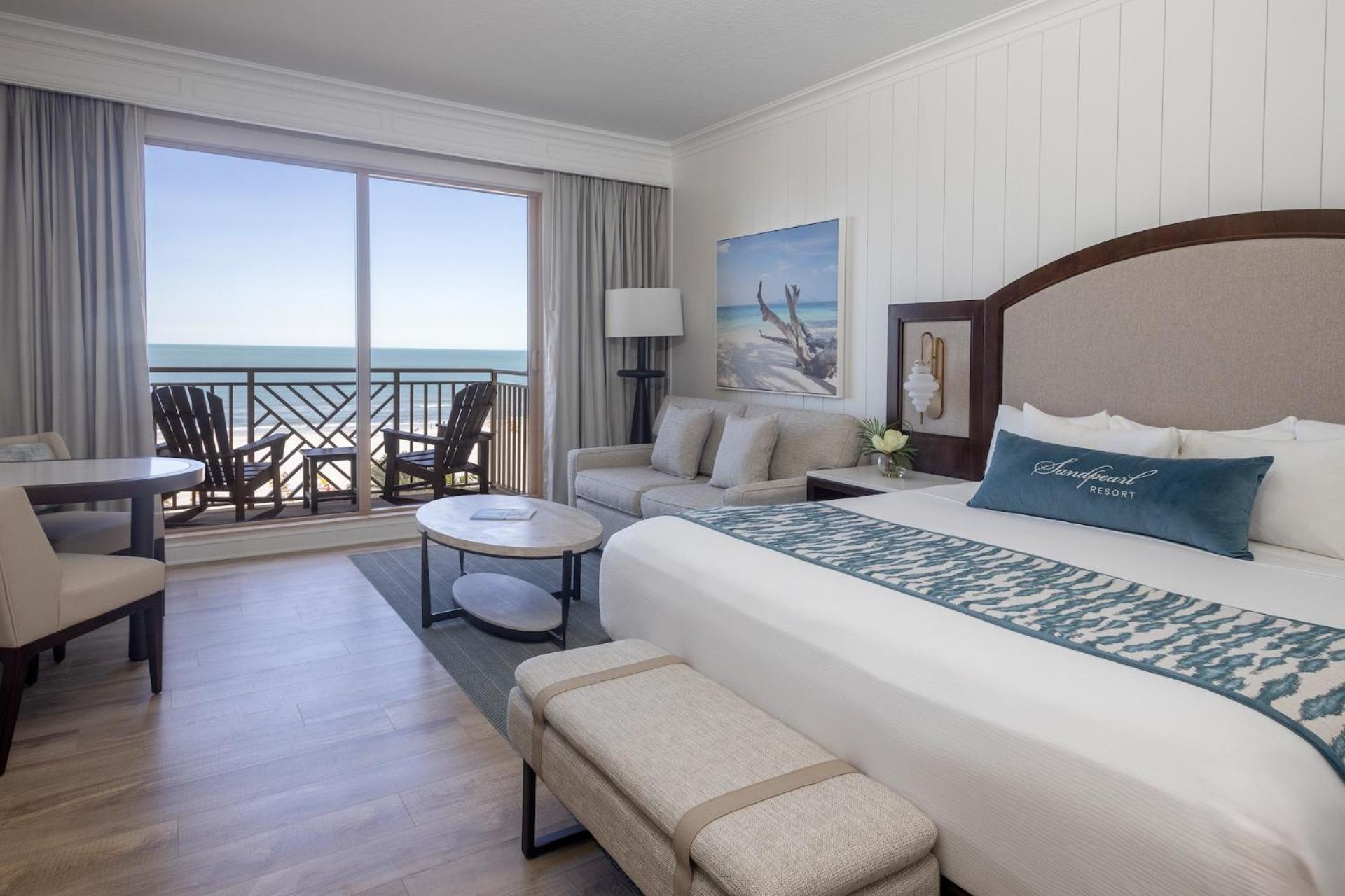 Chambre Lit King-Size - Vue sur Golfe