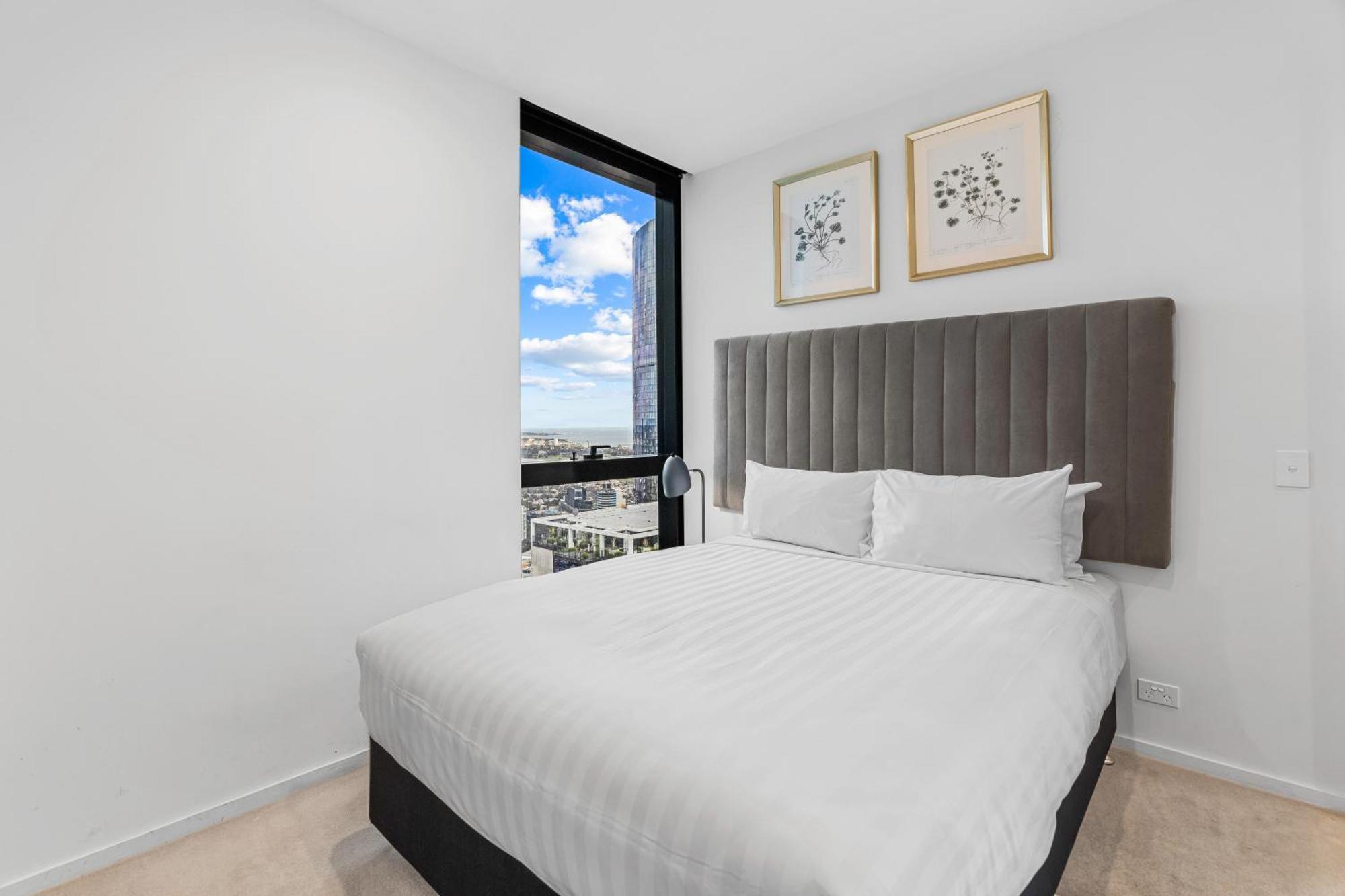 Two-Bedroom One Bathroom Sky High Apartment