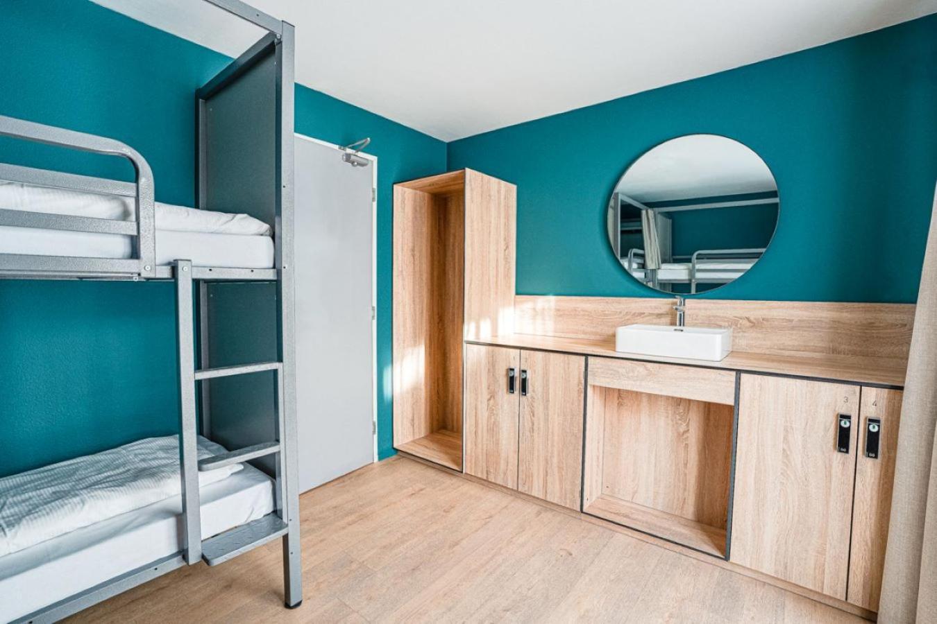 Bett im gemischten Schlafsaal mit 4 Betten