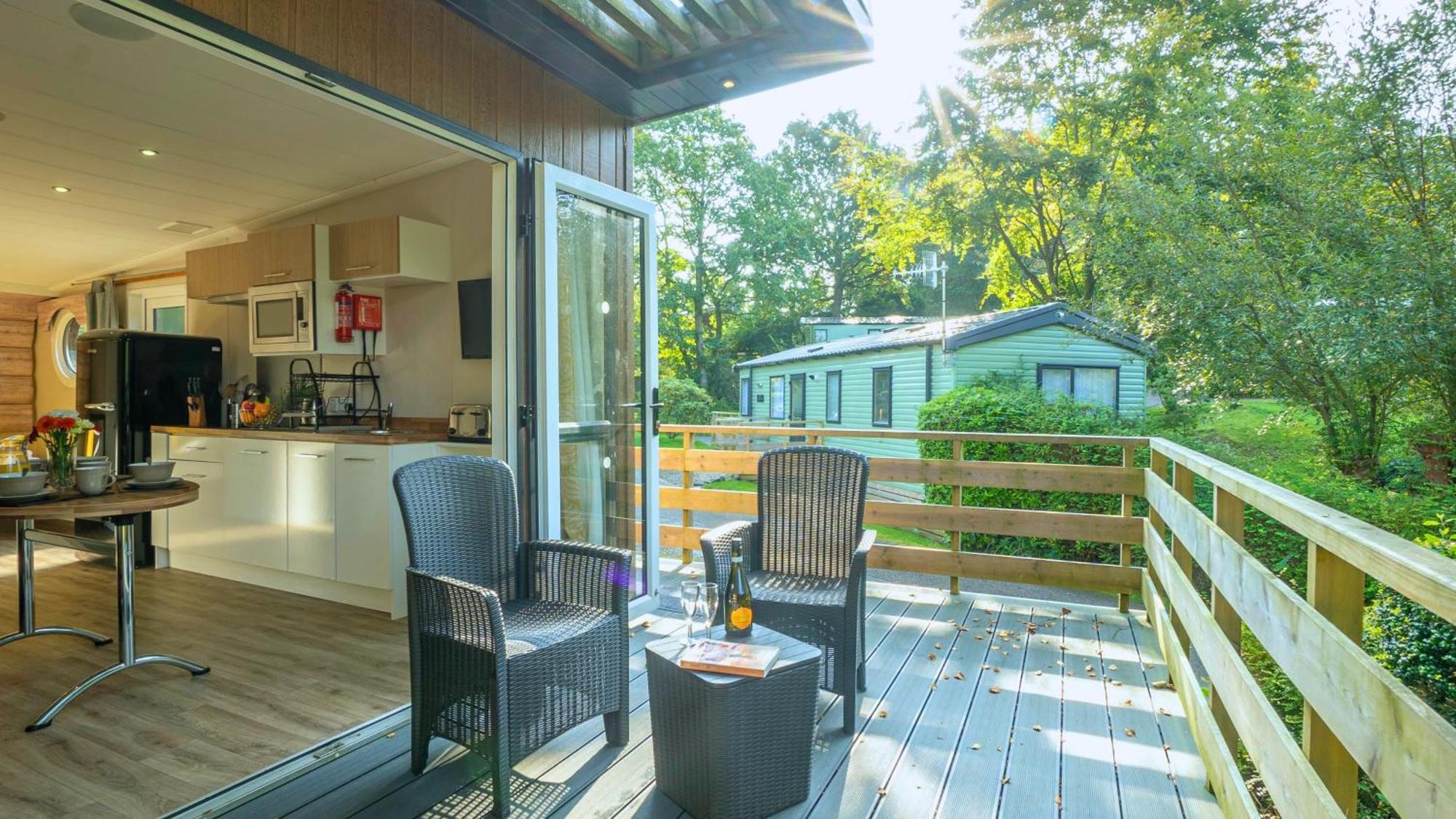 Hive Self Catering Pod Balcony No Dogs Allowed