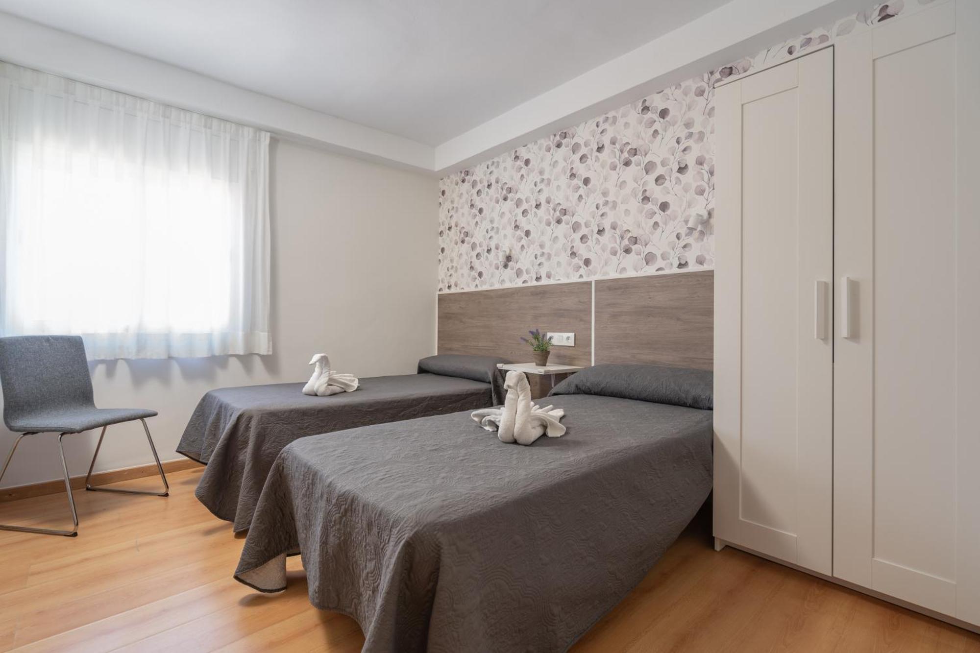 Tweepersoonskamer met 1 of 2 Bedden