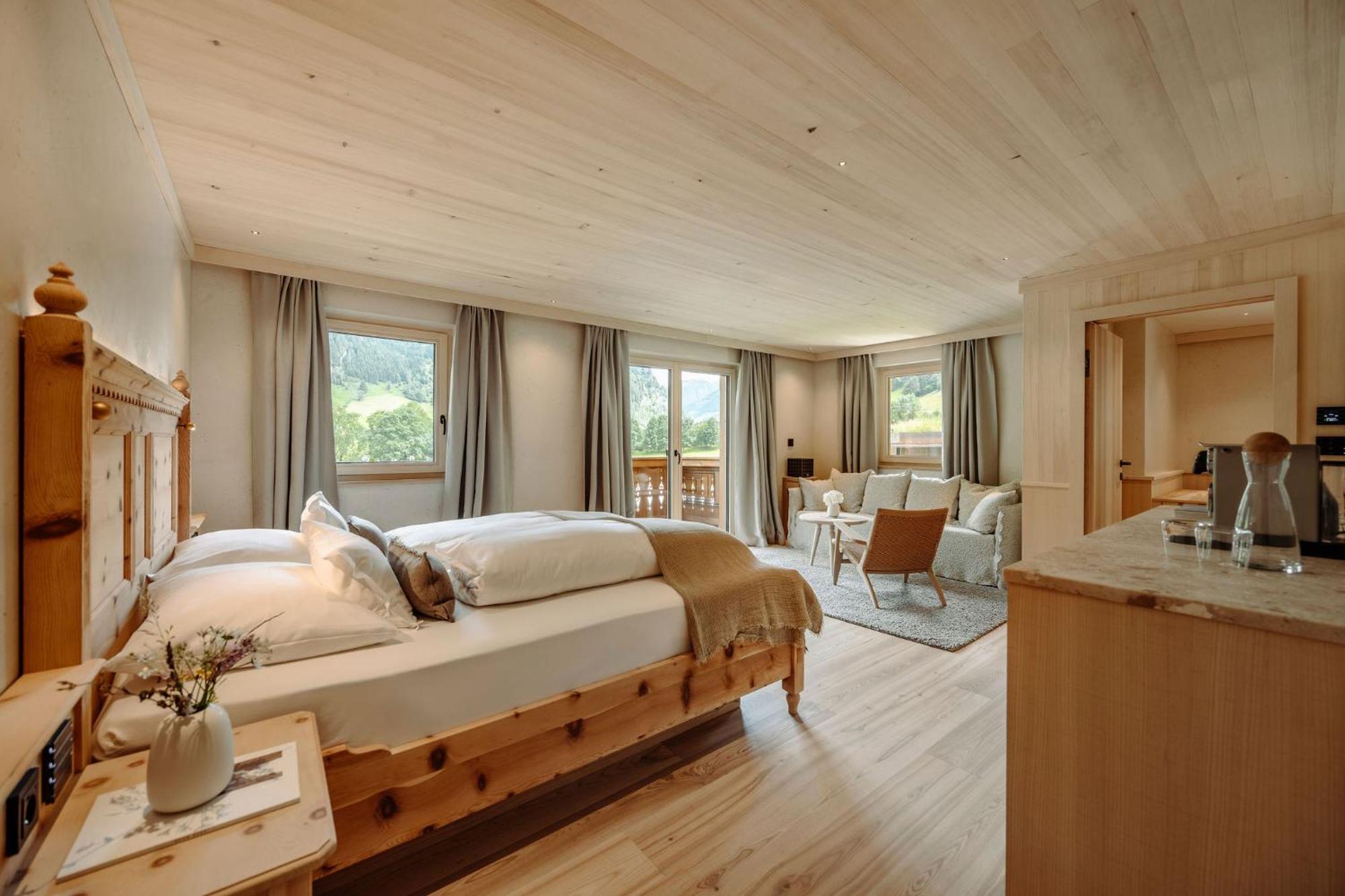 Habitación Familiar con vistas al jardín