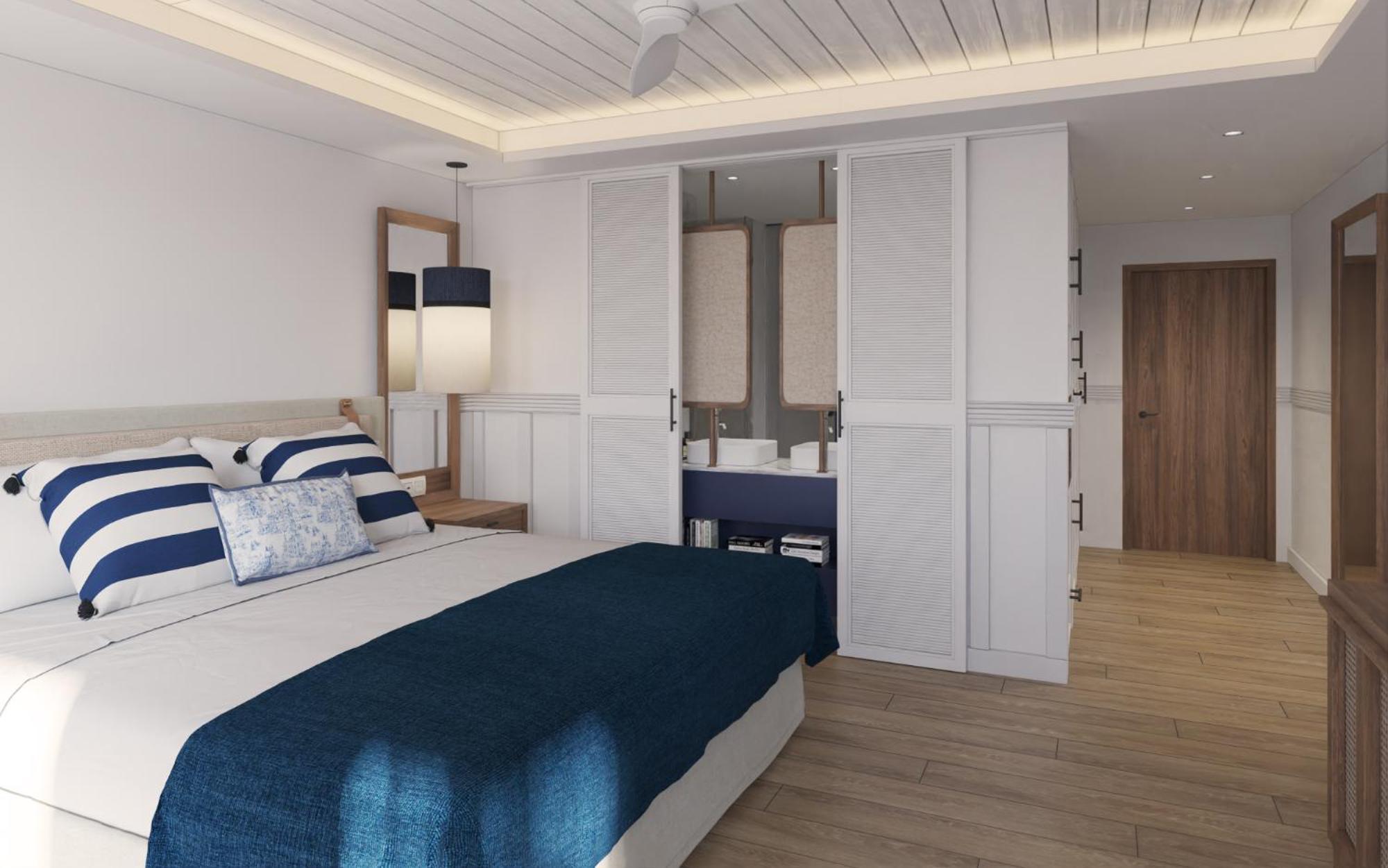 Deluxe King Room with Tropical View