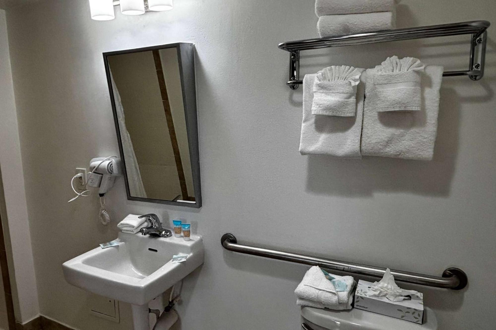 King Room Mobility or Hearing Access Roll Shower Non-Smoking
