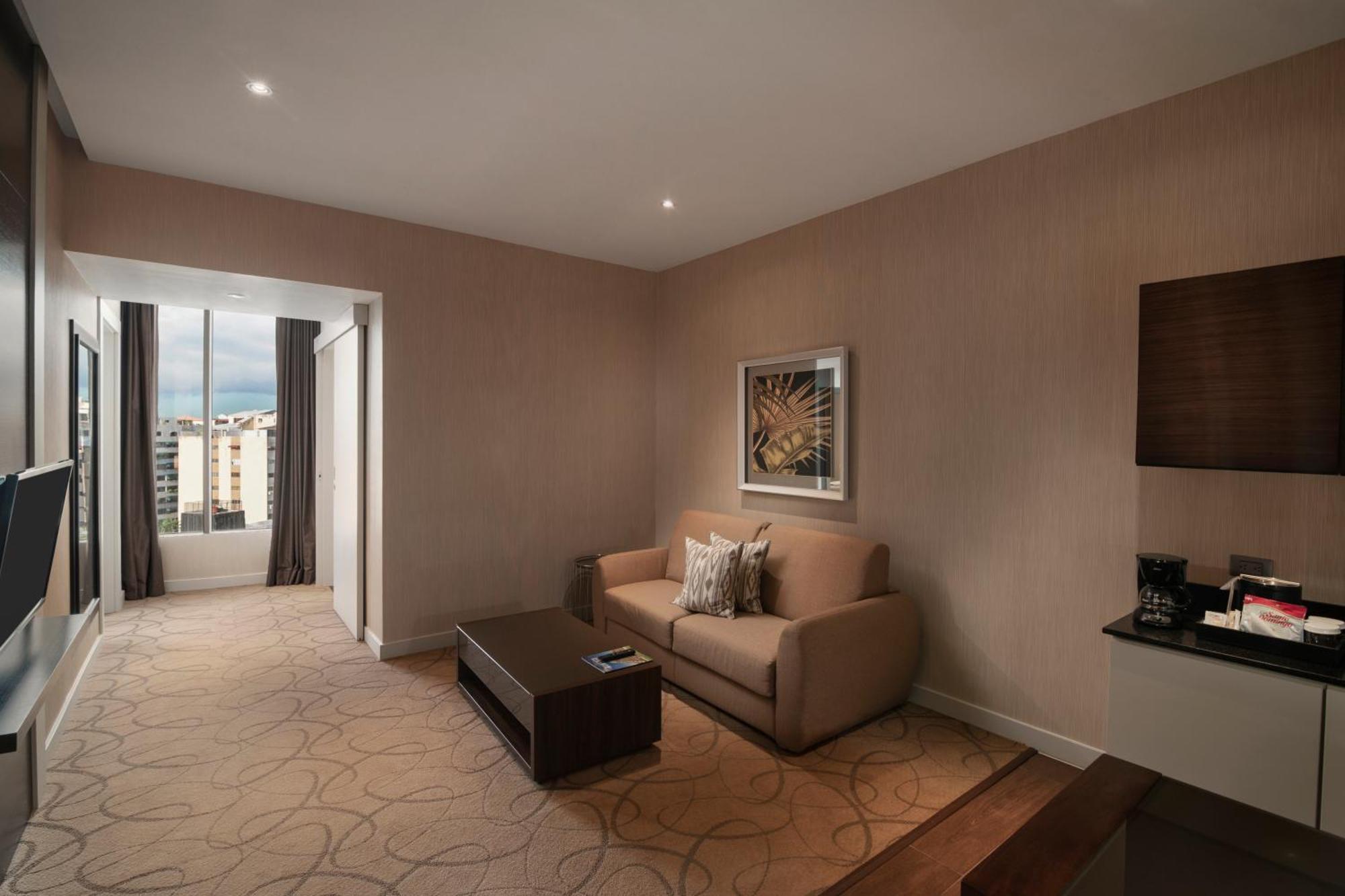 One-Bedroom King Suite Roll Shower Mobility Accessible