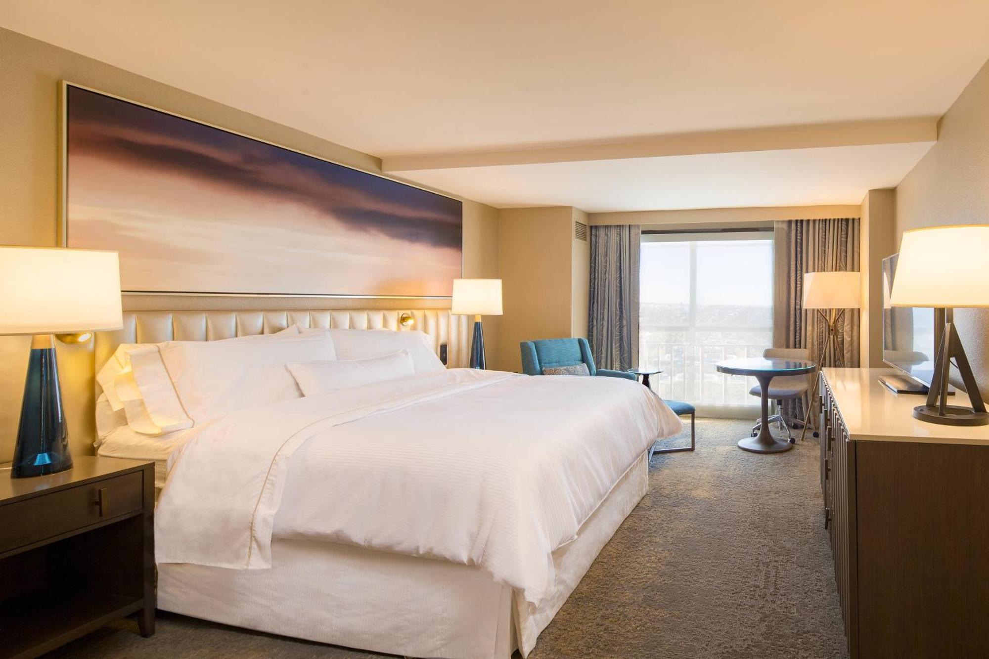 Quarto com 1 Cama King-size e Vista da Cidade