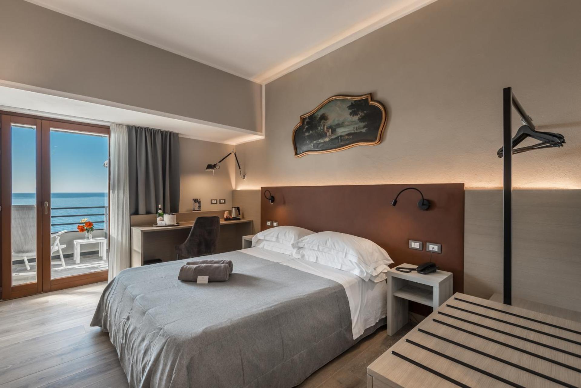 Chambre Double avec Balcon - Vue sur Mer