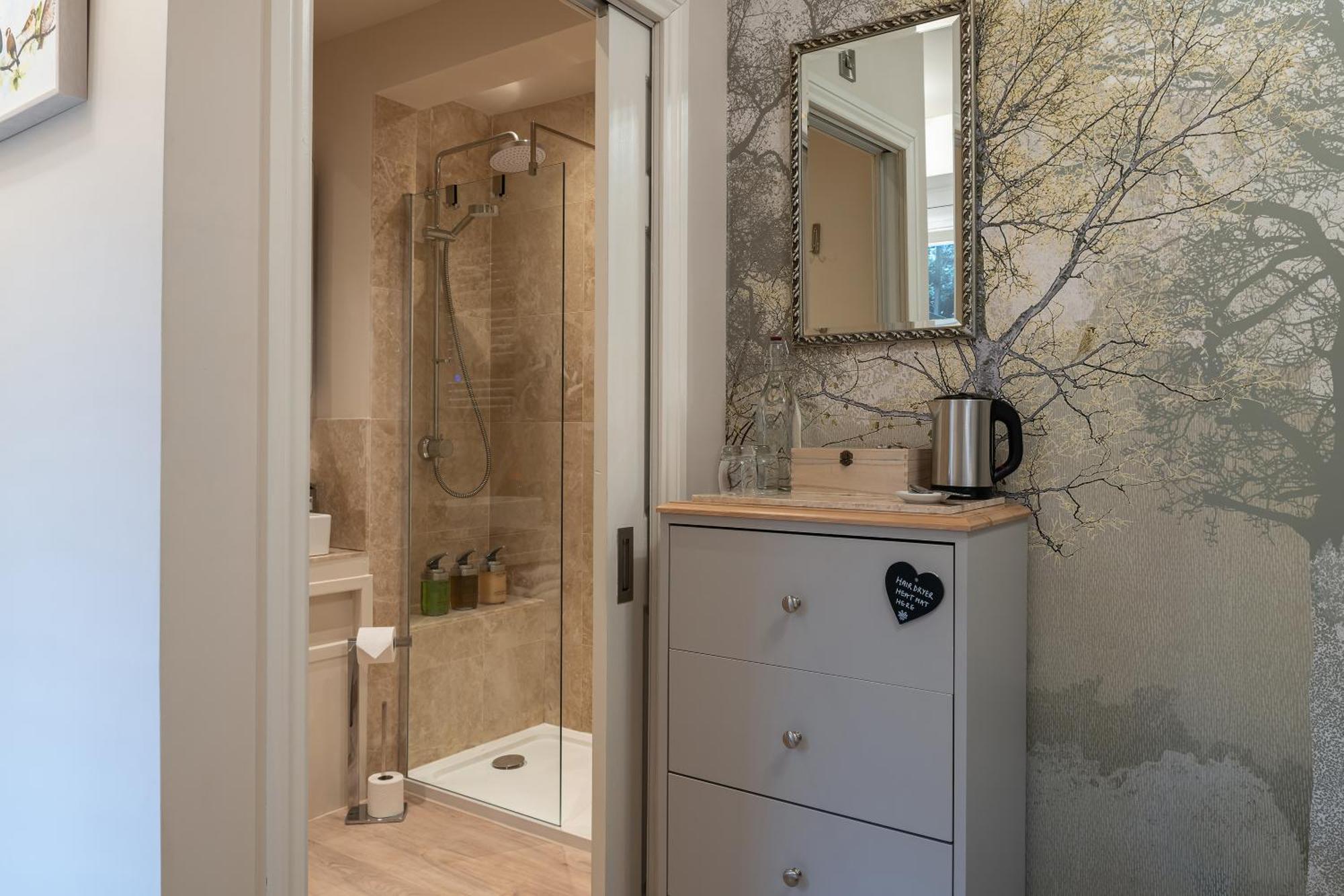 Deluxe Double Room Shower